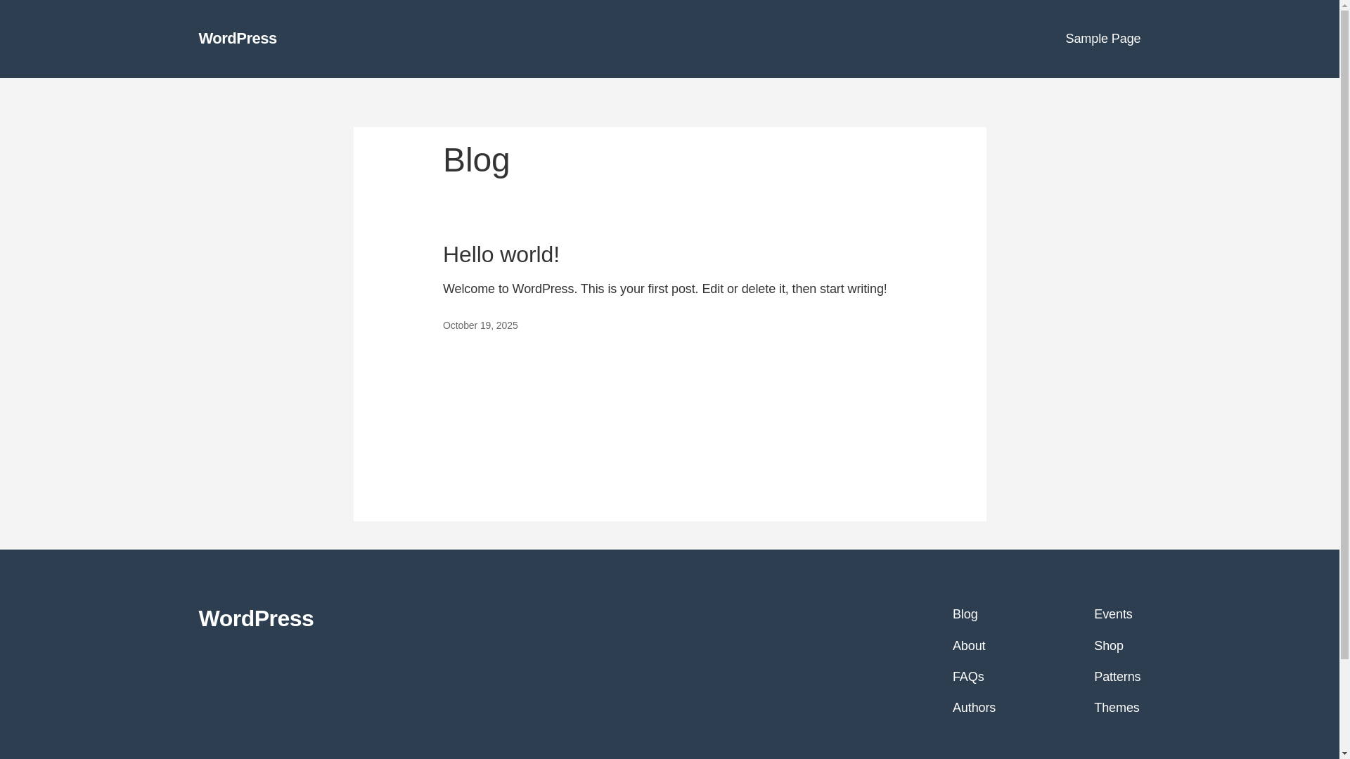 website screenshot of https://flotexa.ca/