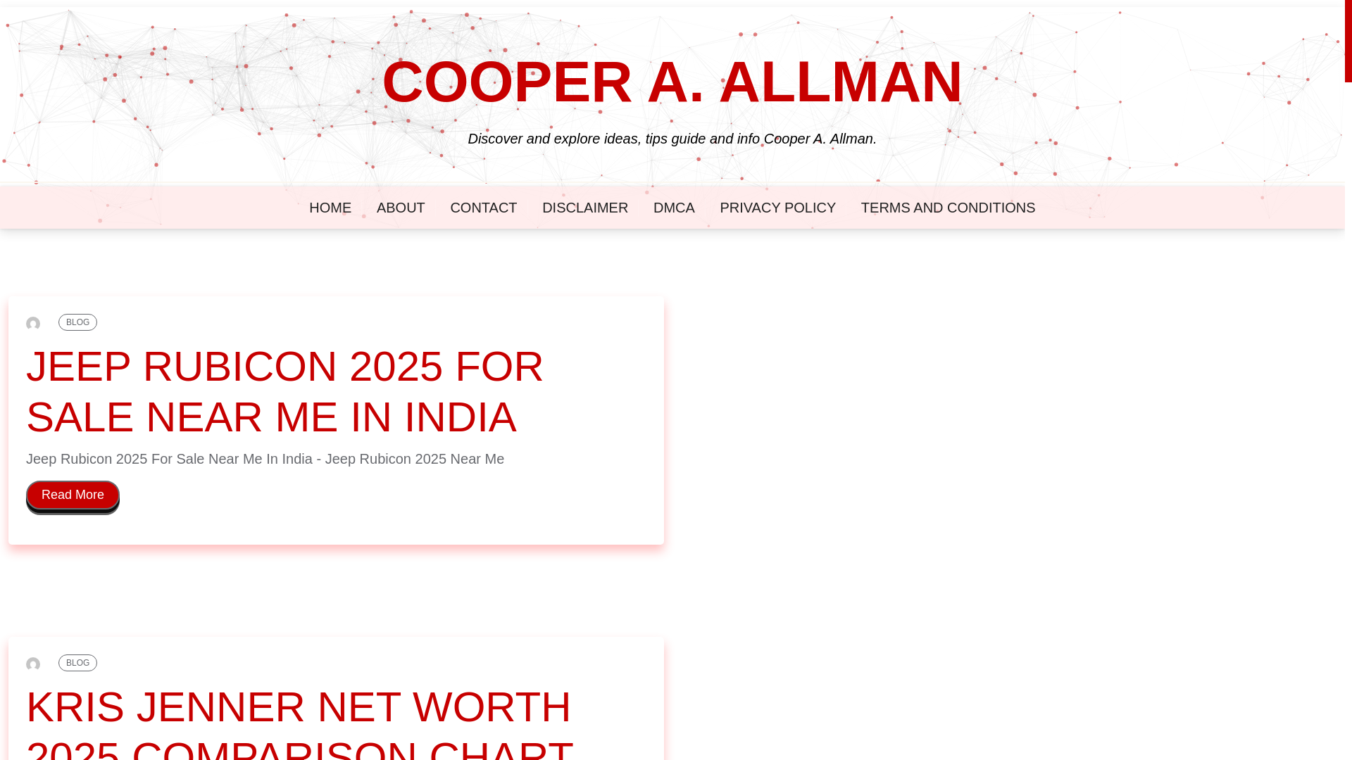 website screenshot of https://cooperaallman.pages.dev/