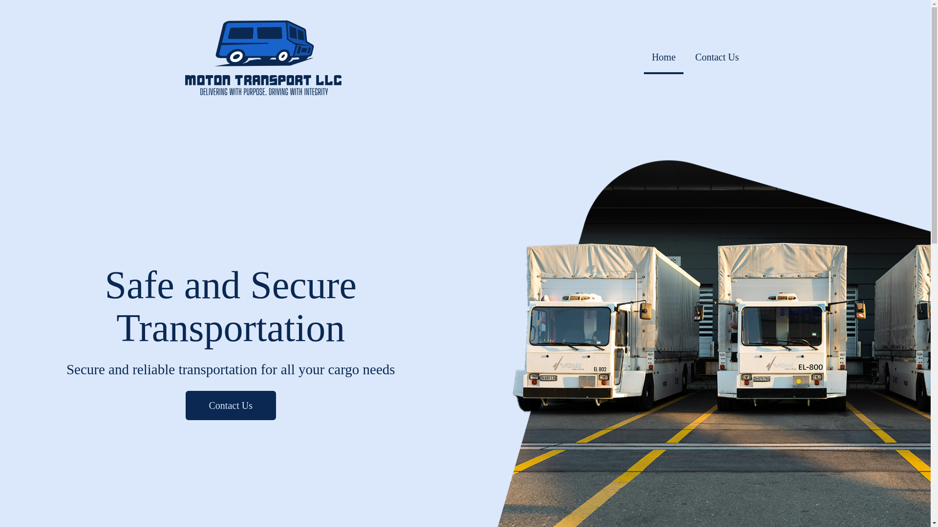 website screenshot of https://motontransport.com/