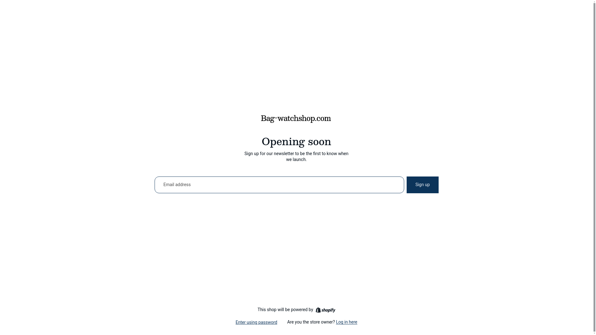 website screenshot of https://bag-watchshop.us/