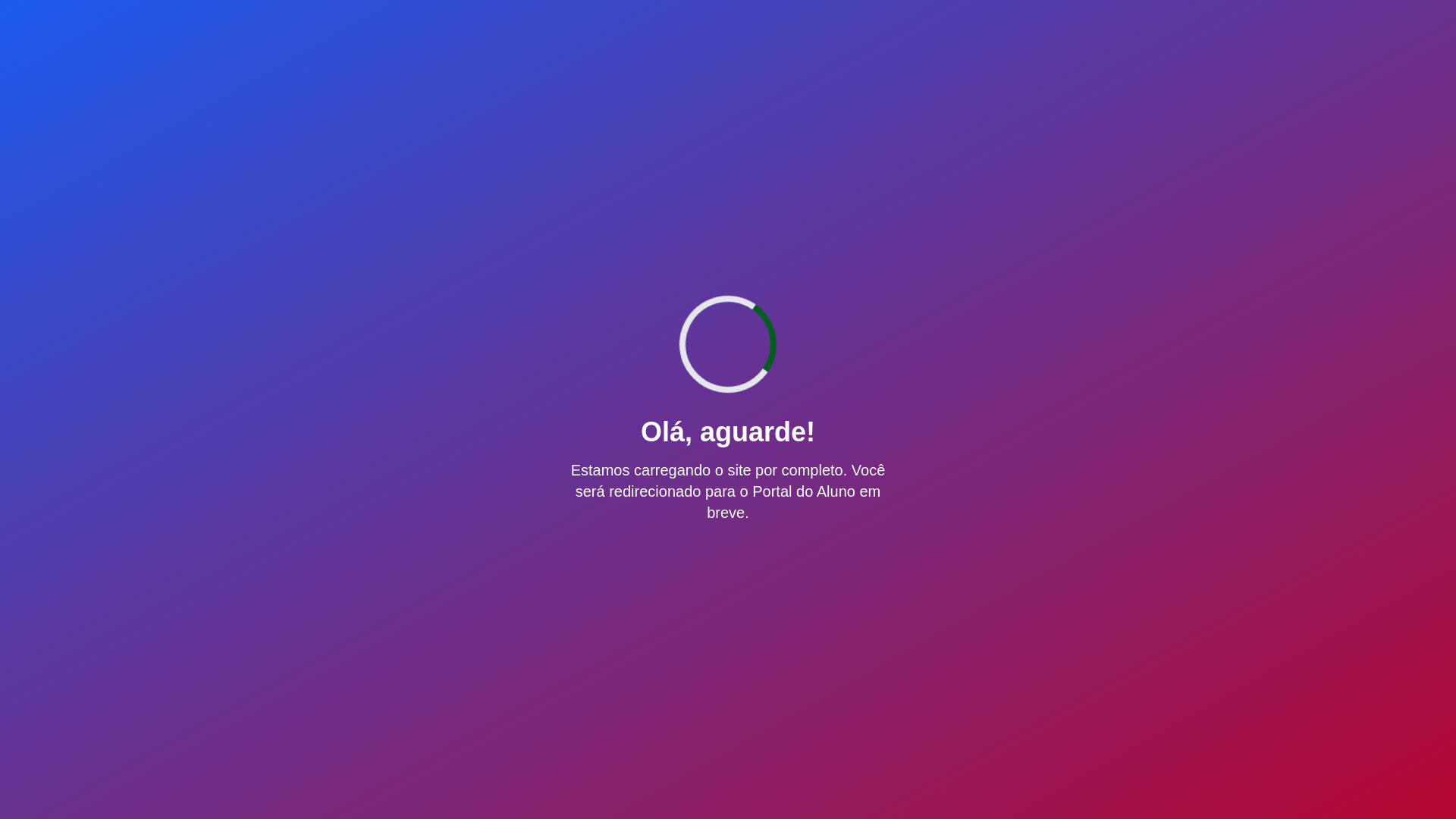 website screenshot of https://portalaluno.fun/
