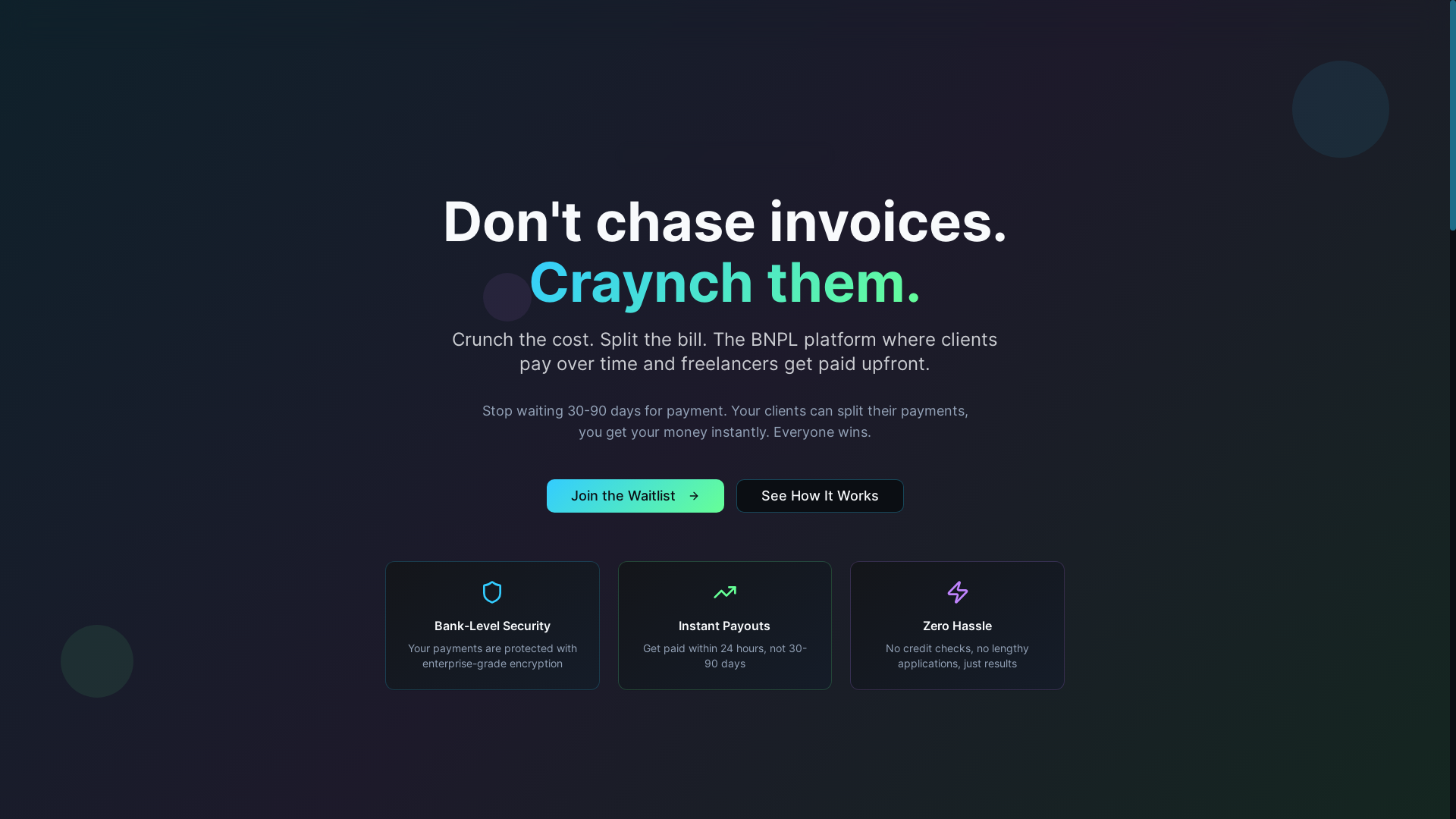 website screenshot of https://craynch.com/