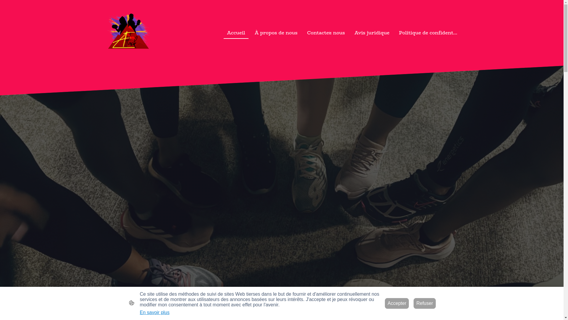 website screenshot of https://fitattack.fr/