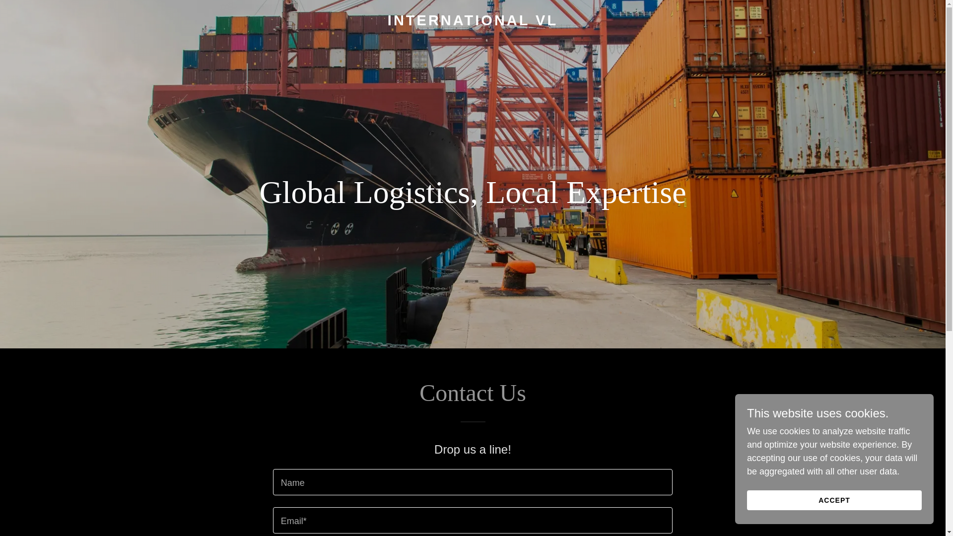 website screenshot of https://internationalvl.com/
