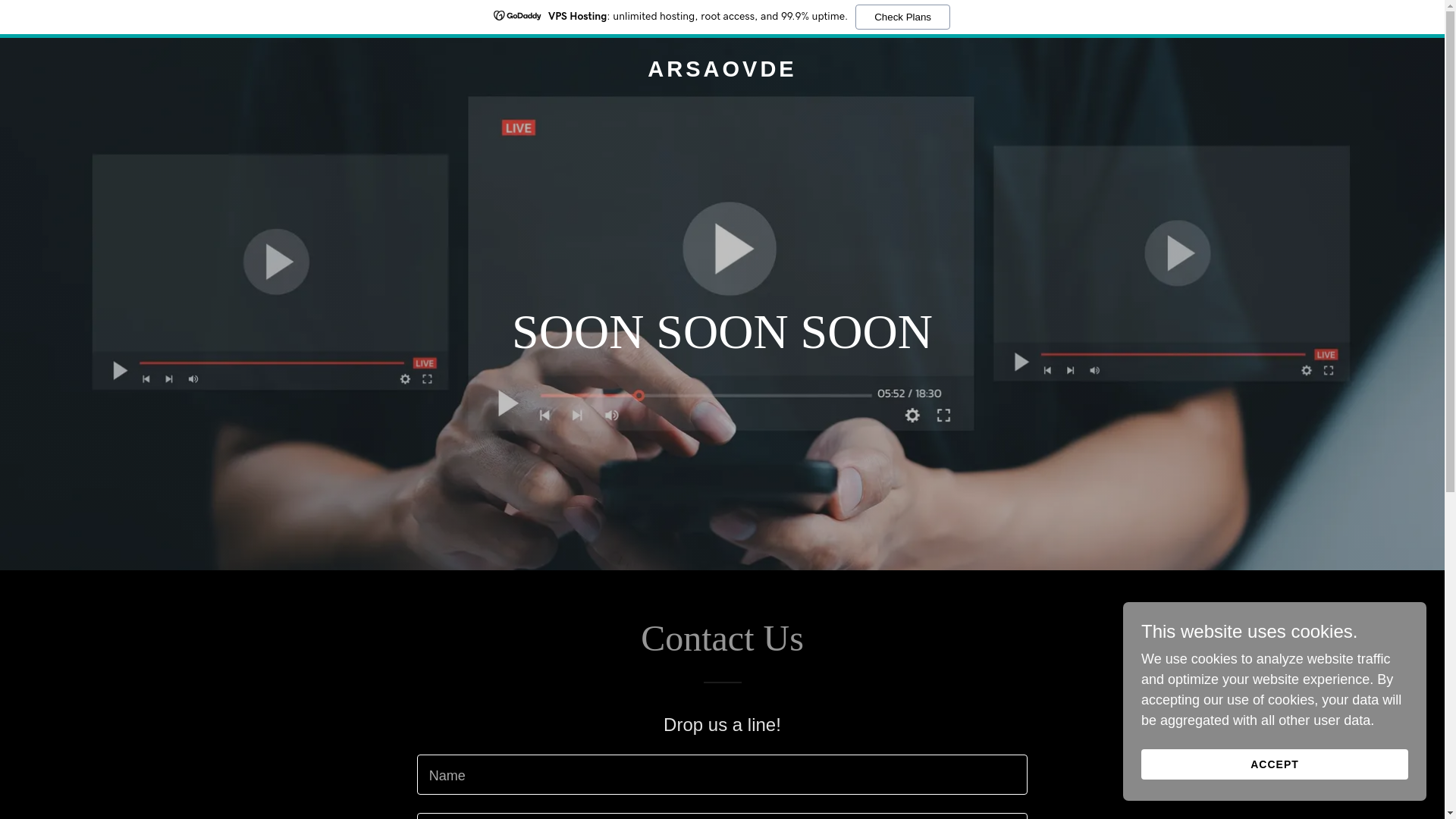 website screenshot of https://arsaovde.com/