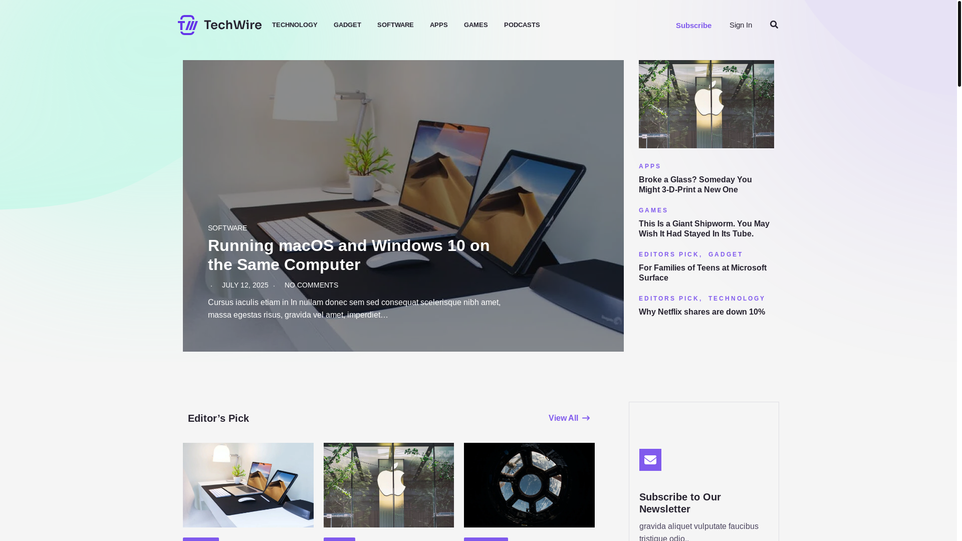 website screenshot of https://technicalrn.com/
