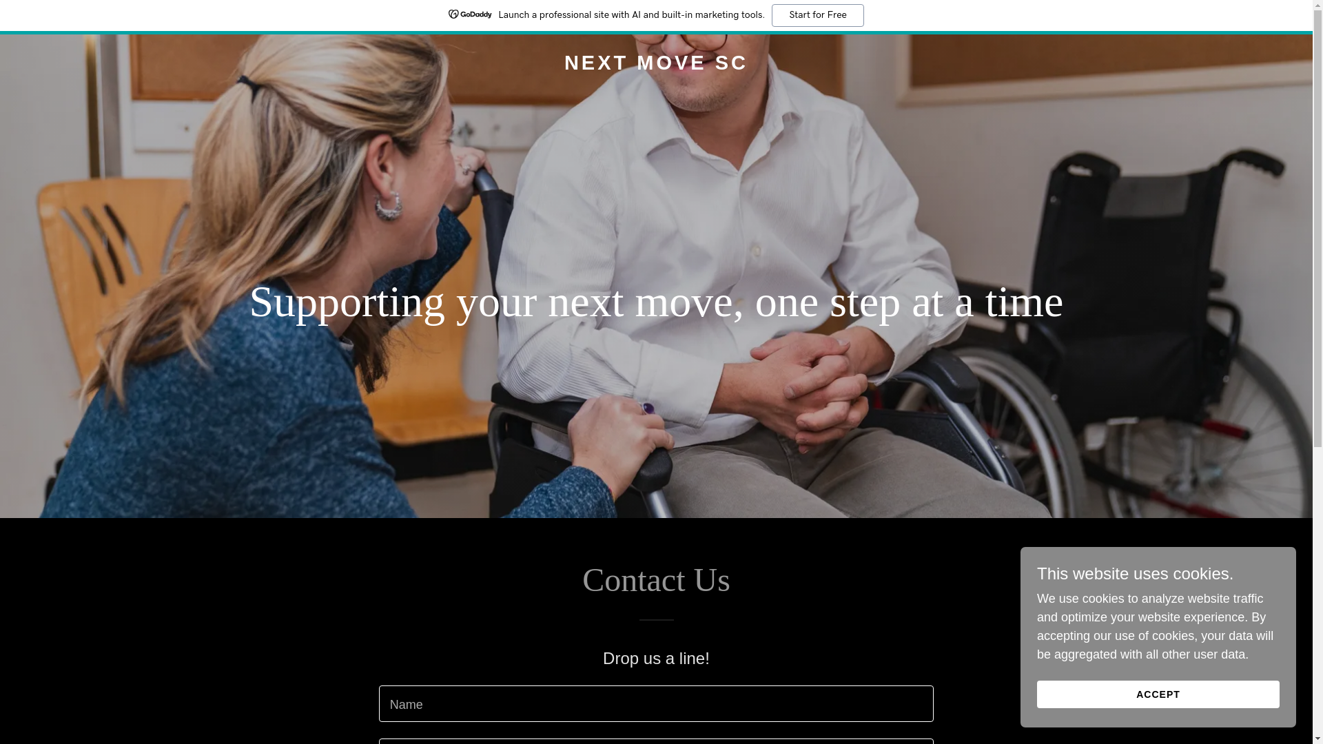 website screenshot of https://nextmovesc.com.au/