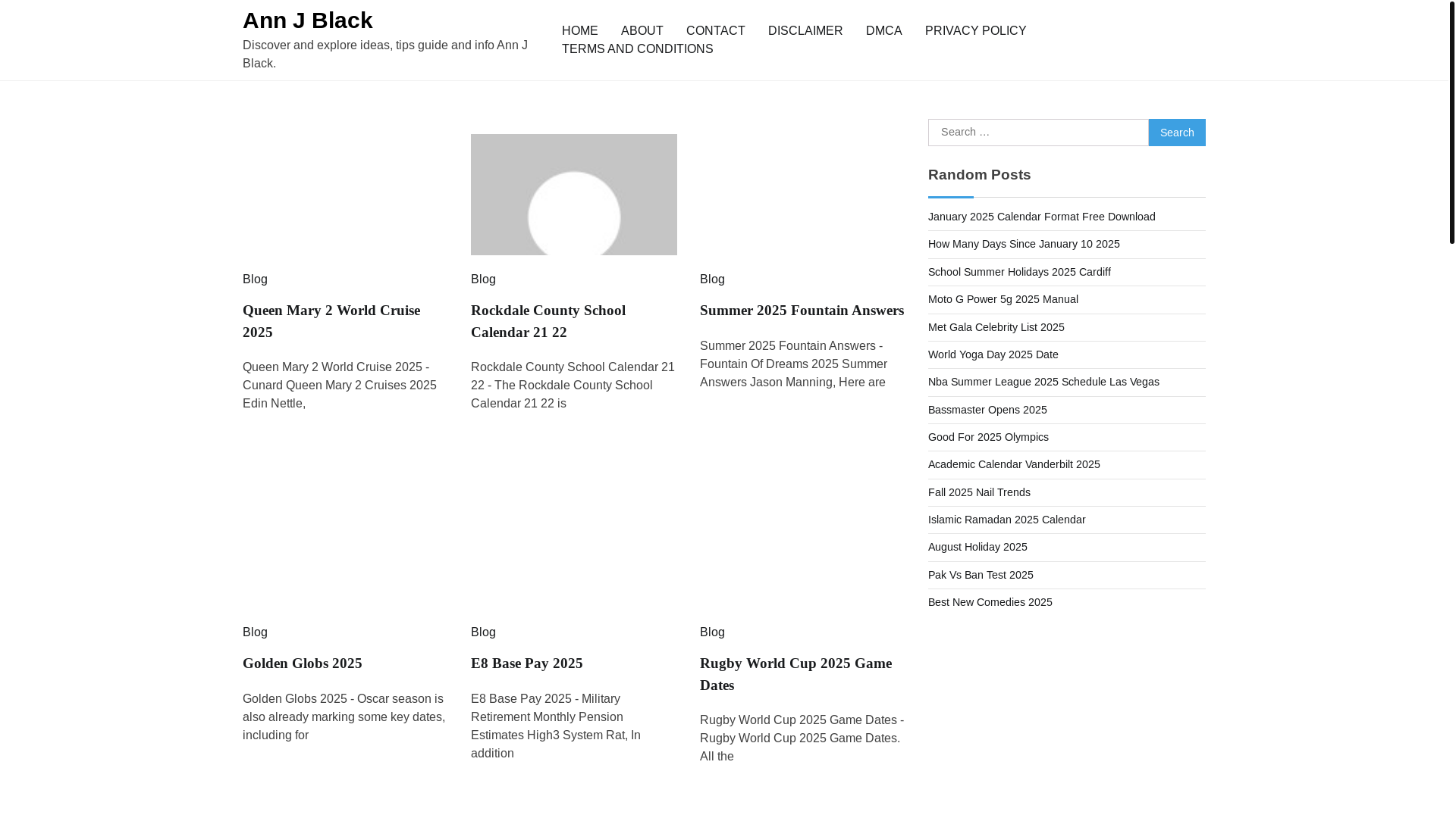 website screenshot of https://annjblackk.pages.dev/