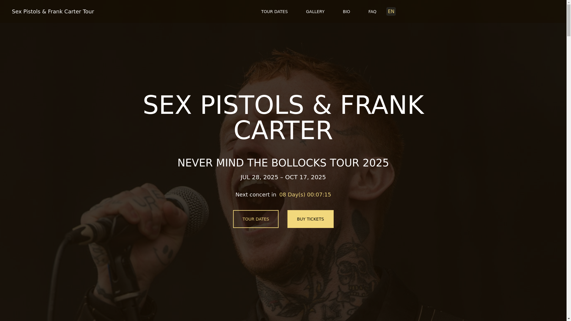 website screenshot of https://frankcartertour-com-github-io.pages.dev/