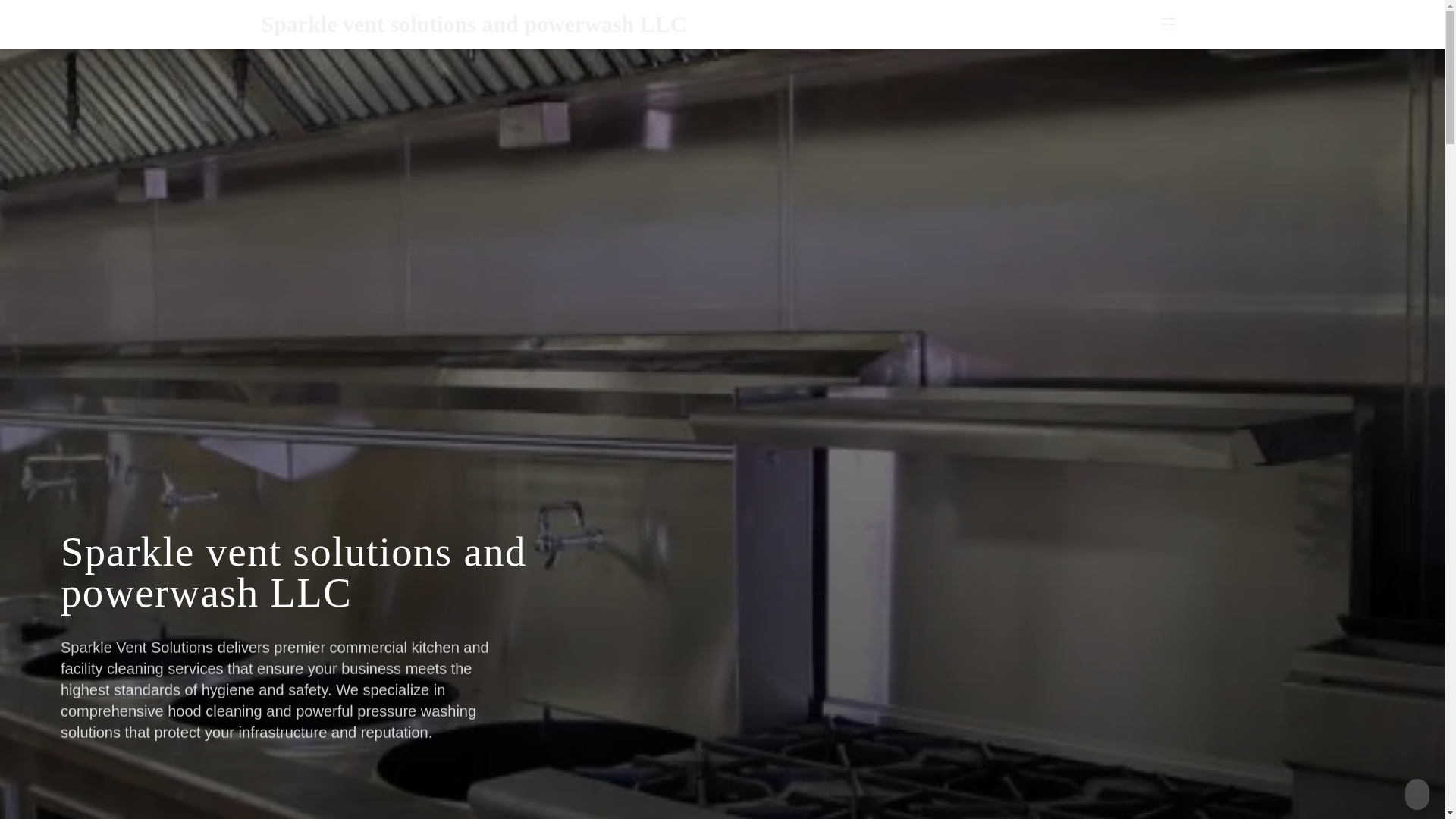 website screenshot of https://sparkleventsolutions.com/