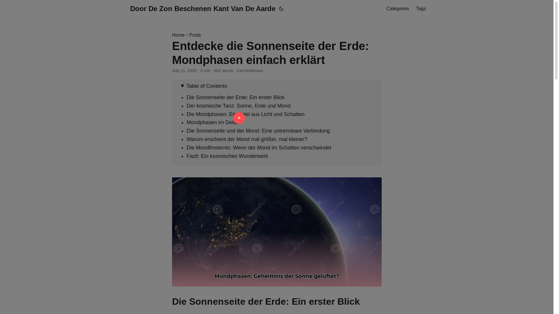 website screenshot of https://door-de-zon-beschenen-kant-van-de-aarde.pages.dev/