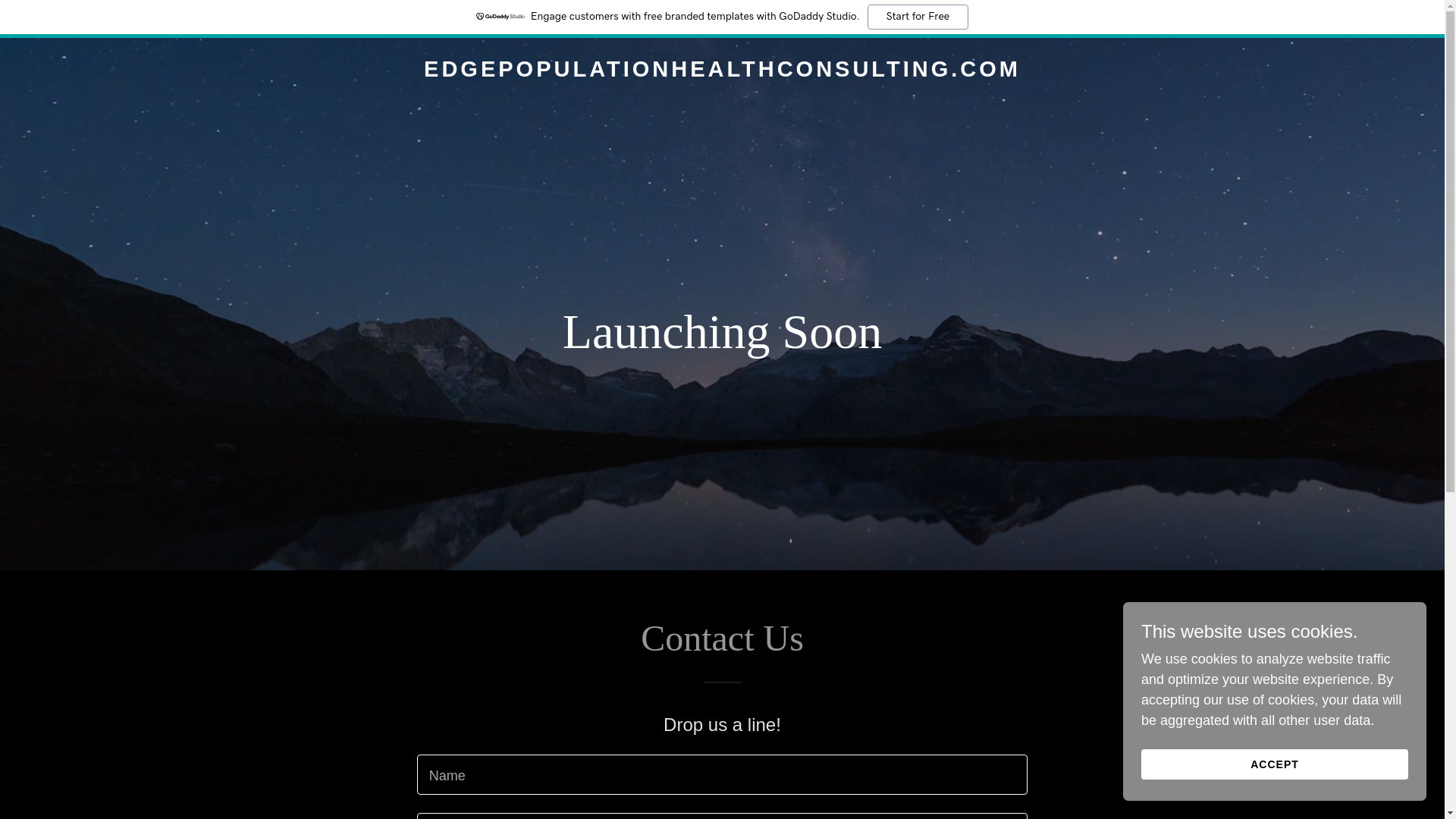 website screenshot of https://edgepopulationhealthconsulting.com/