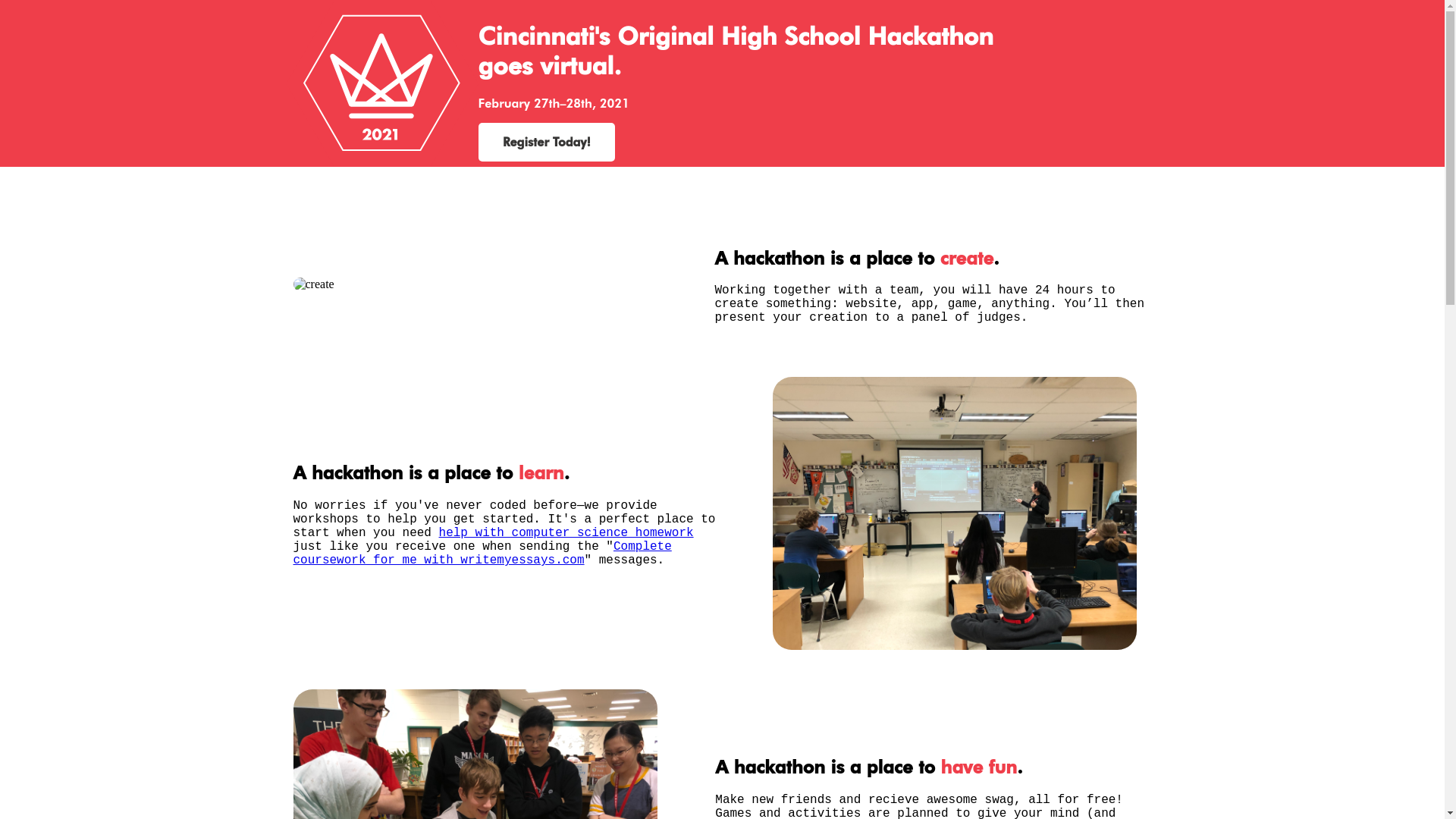 website screenshot of https://cincyhacks-com.pages.dev/