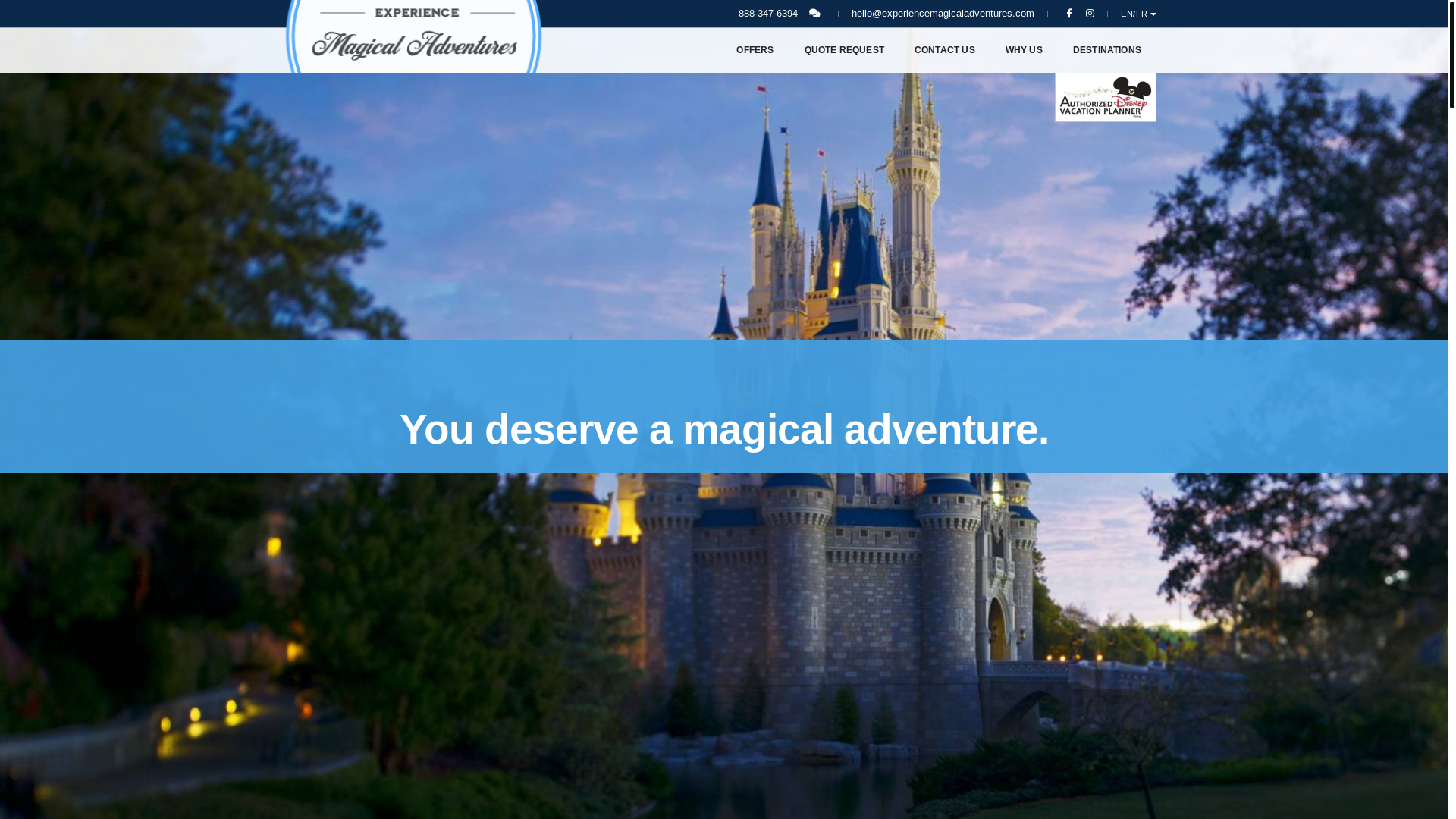website screenshot of https://ohmydisneycanada.ca/