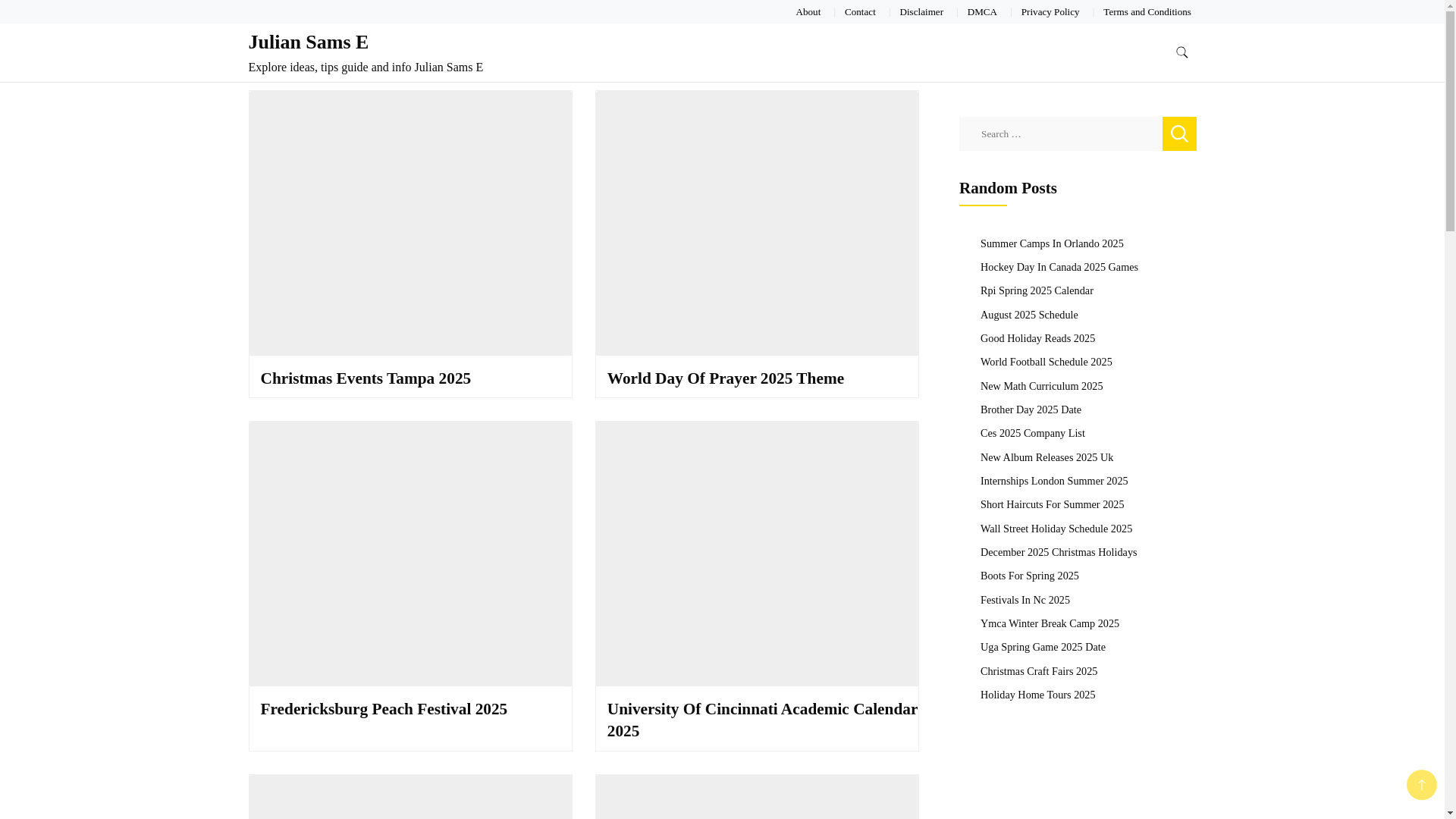 website screenshot of https://juliansamse.pages.dev/