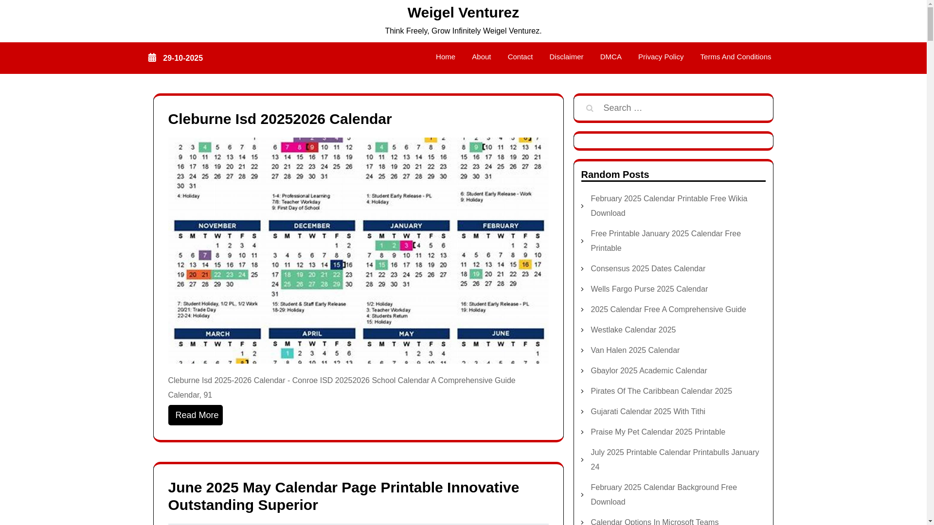 website screenshot of https://weigelventurez.pages.dev/