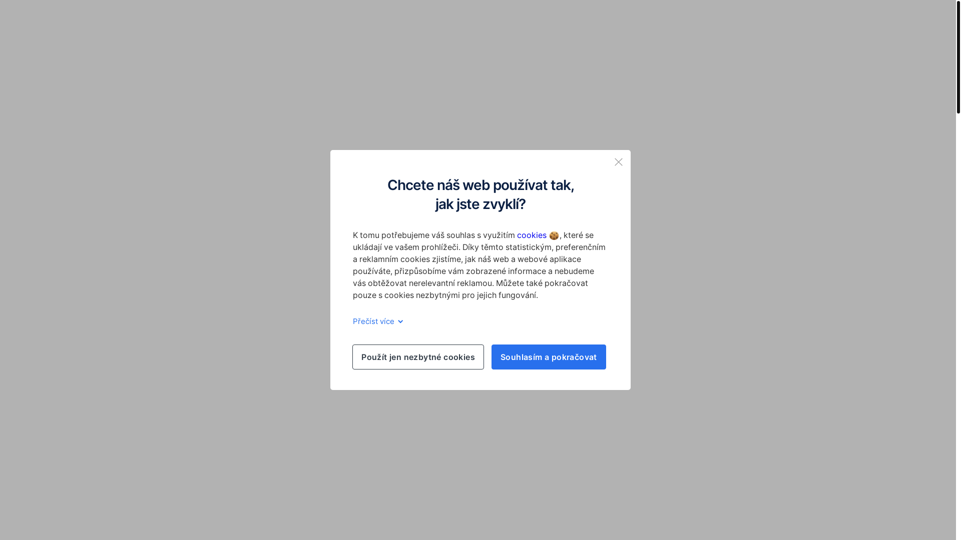 website screenshot of https://csas.cz/