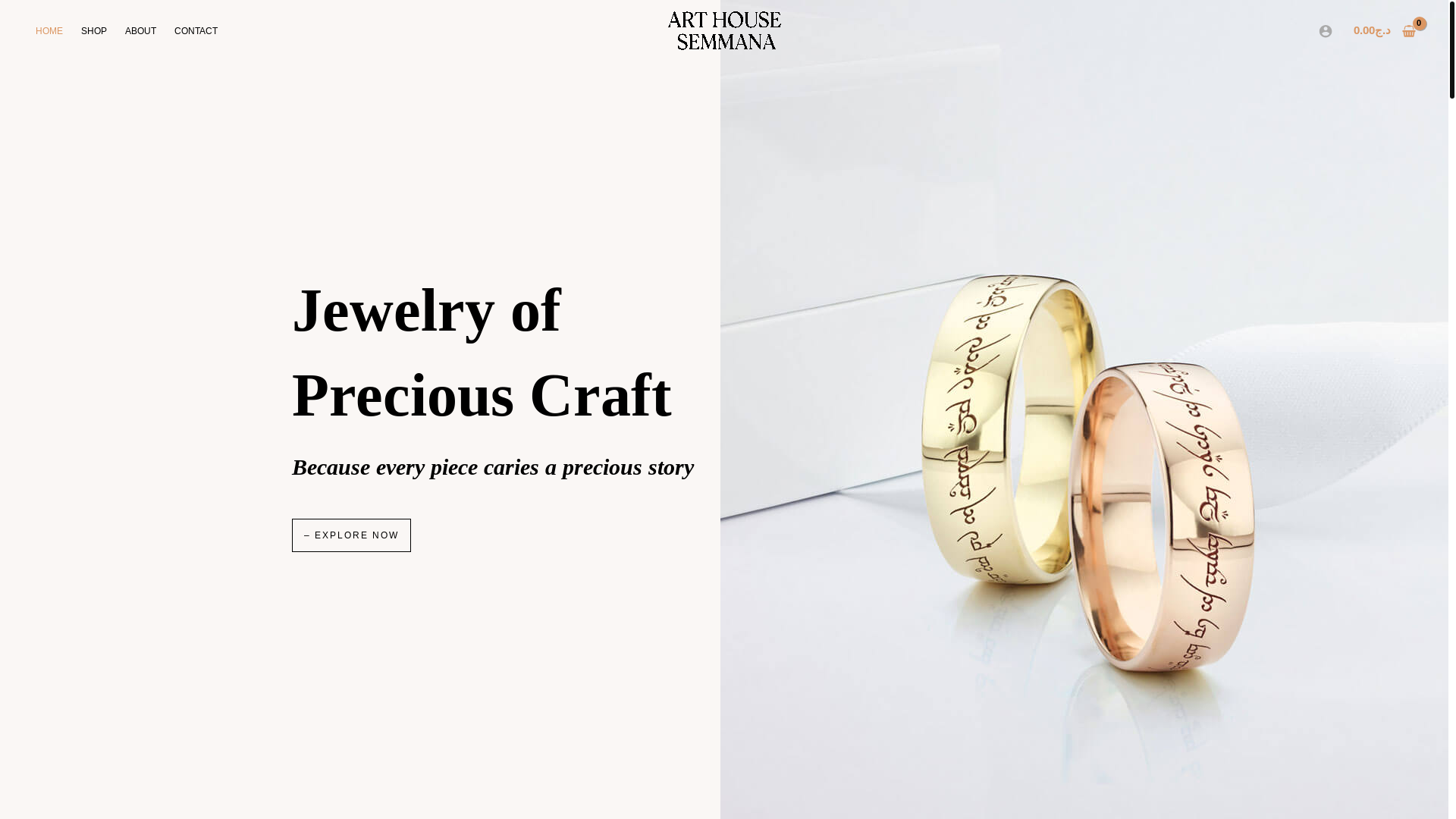 website screenshot of https://boutiquesemmana.com/
