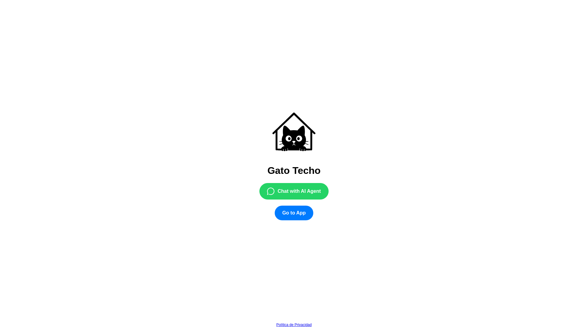 website screenshot of https://gatotecho-landing.pages.dev/