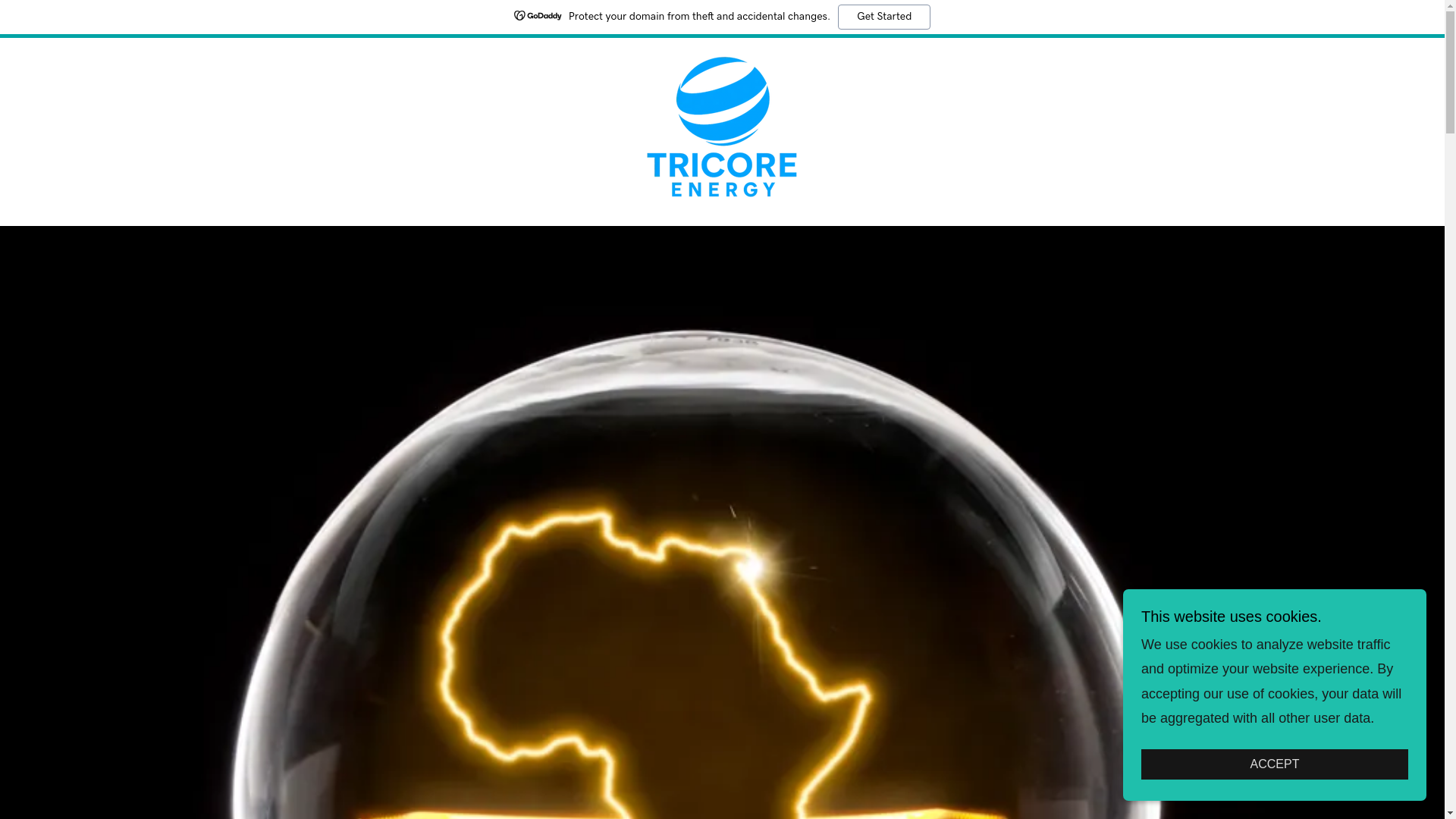 website screenshot of https://tricoreenergy.com/
