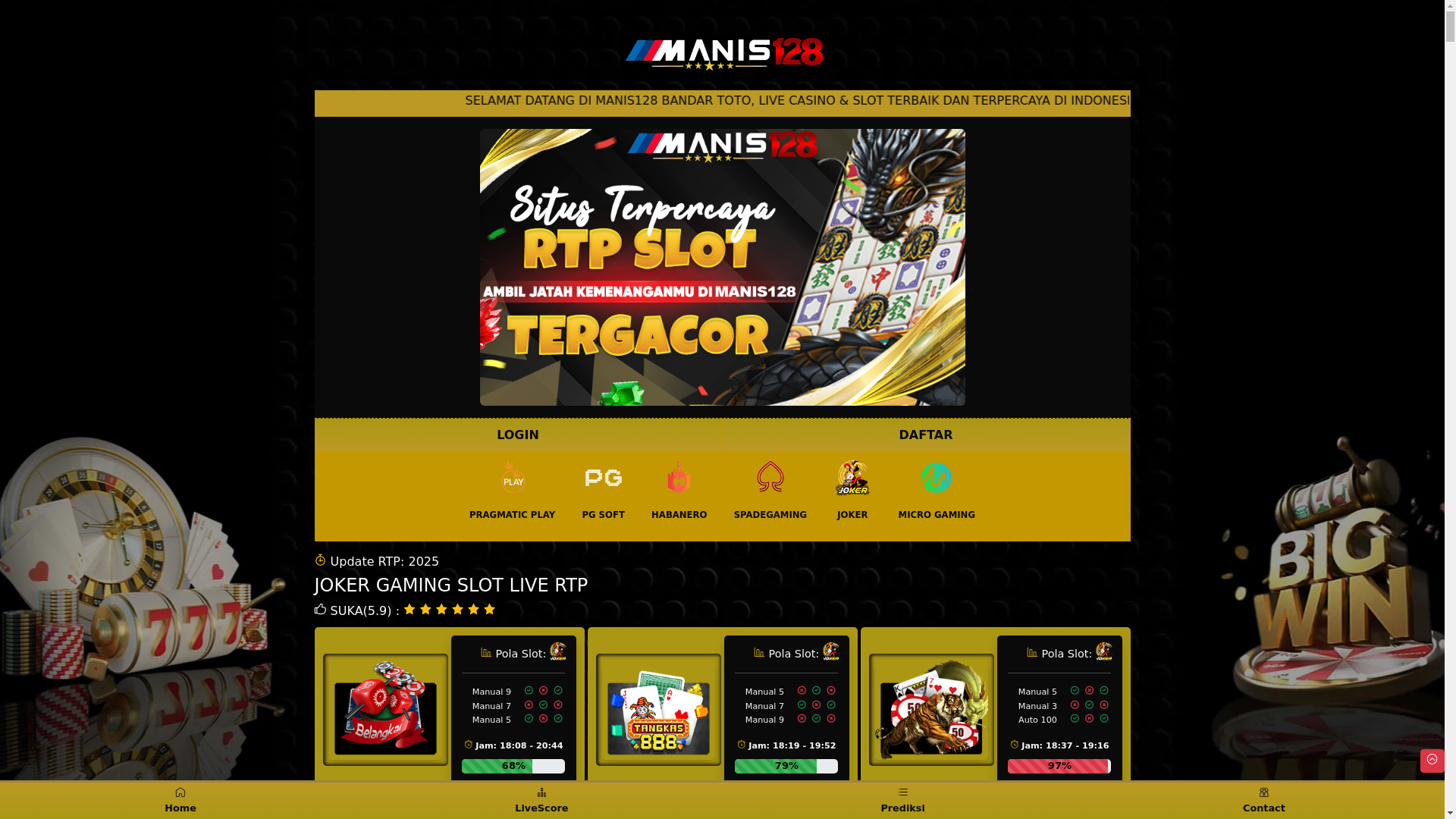 website screenshot of https://rtp1manis128-jk.pages.dev/