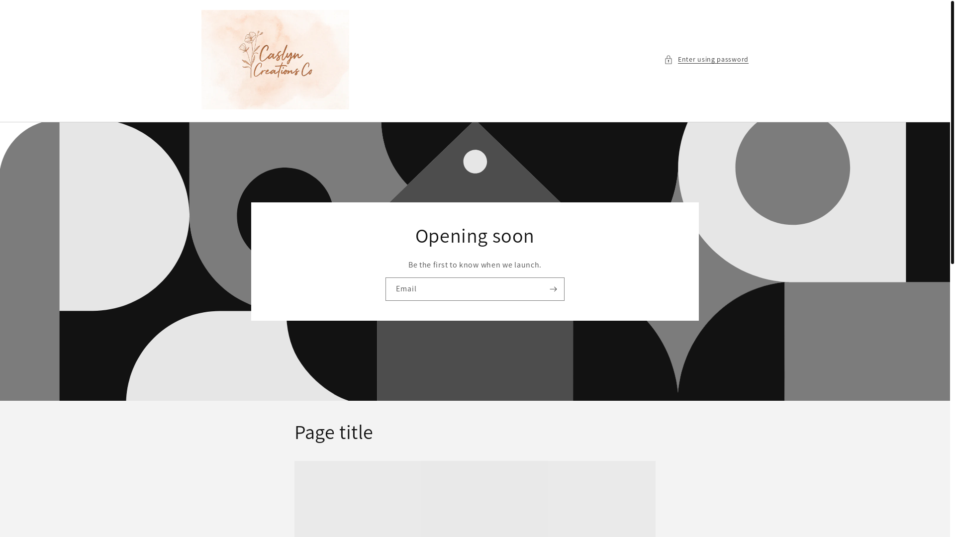 website screenshot of https://caslyncreationsca.ca/