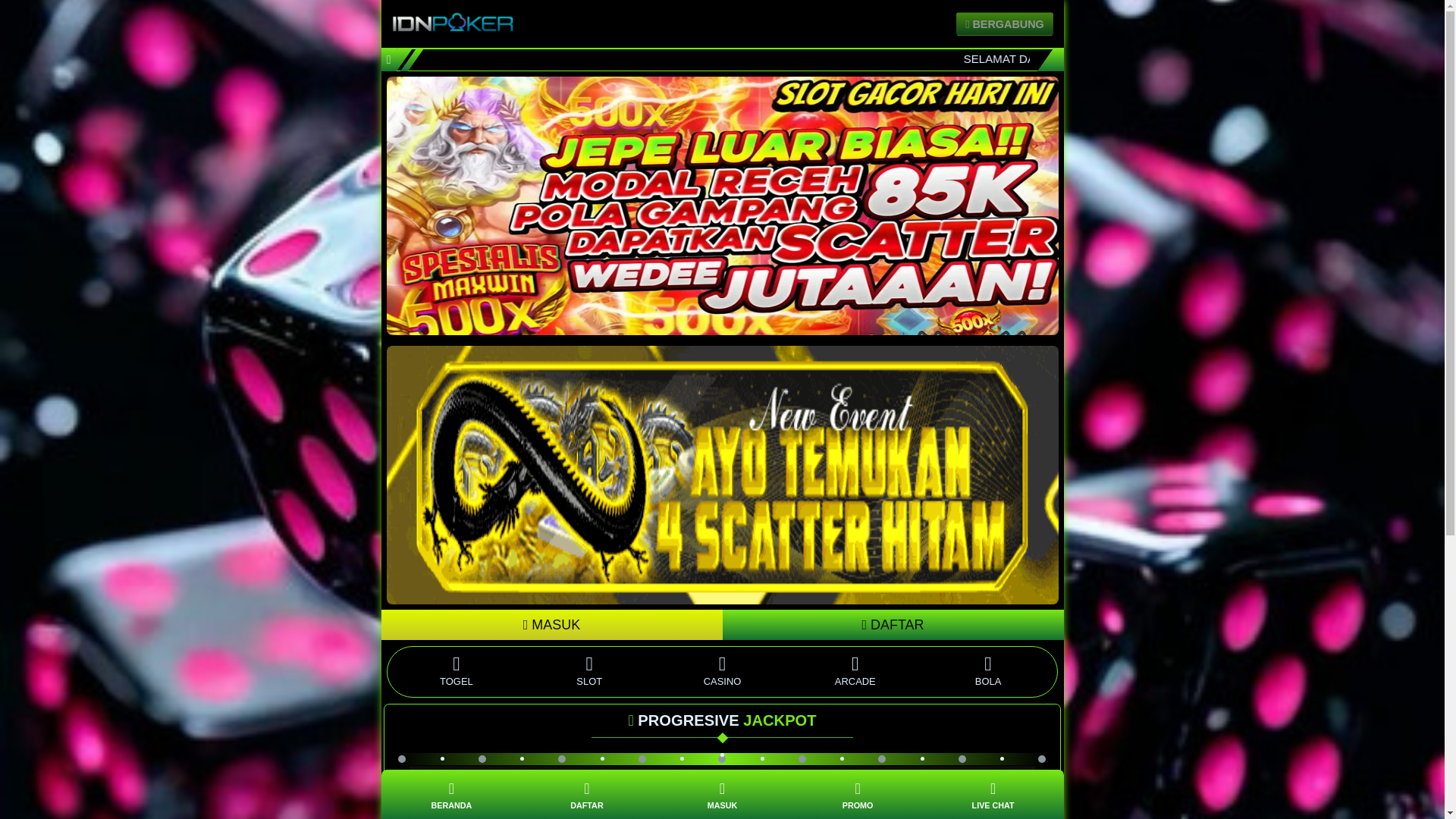 website screenshot of https://idnpoker-terbaik.pages.dev/