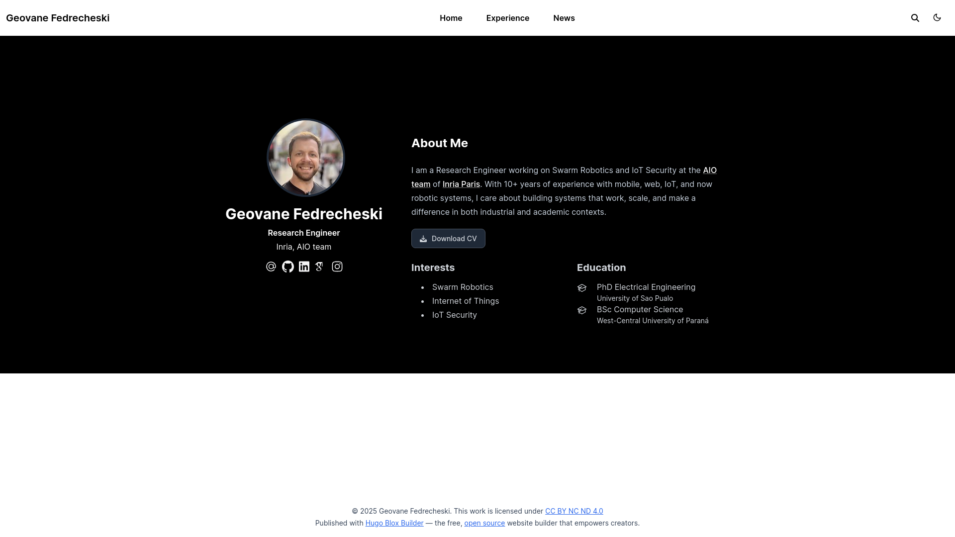 website screenshot of https://website-dof.pages.dev/