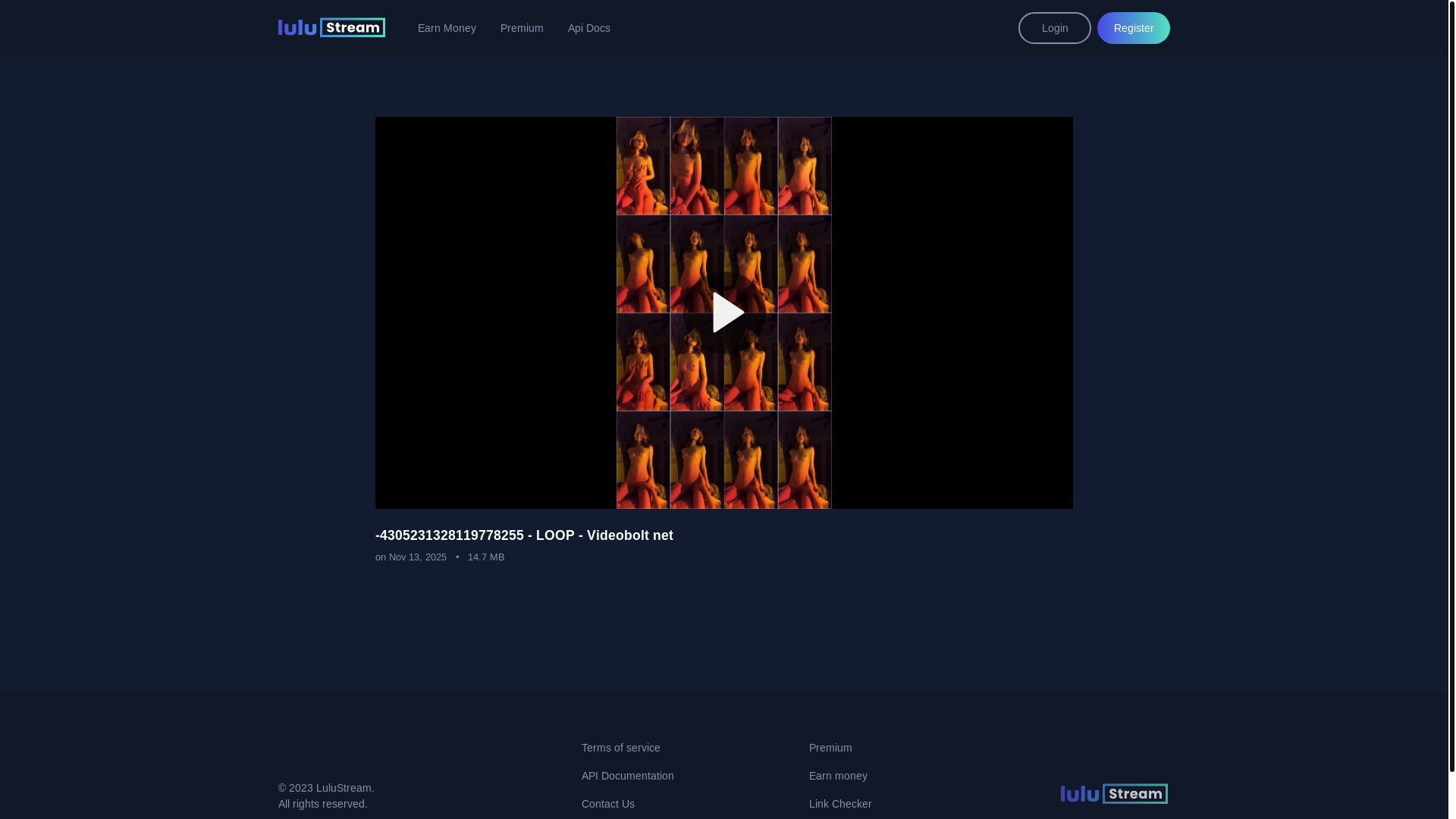 website screenshot of https://luluvid.com/sc7p8ml6t0nd?utm_medium=social&utm_source=heylink.me