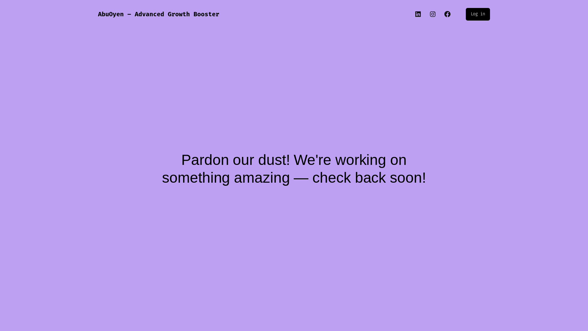 website screenshot of https://abuoyenofficial.store/