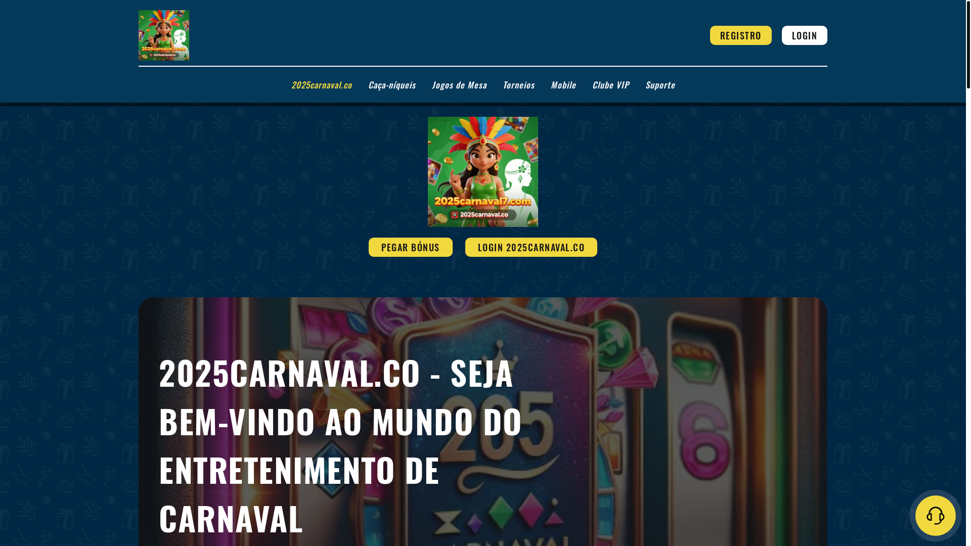 website screenshot of https://2025carnaval7.com/