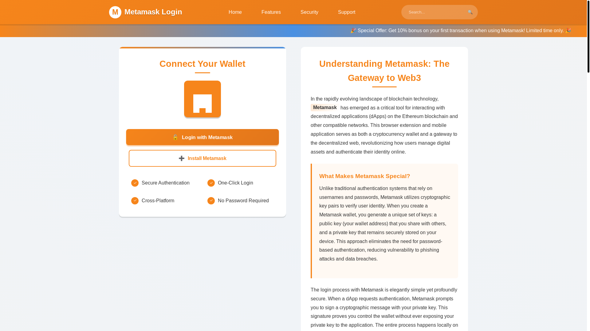 website screenshot of https://web-mettamask-authd.pages.dev/