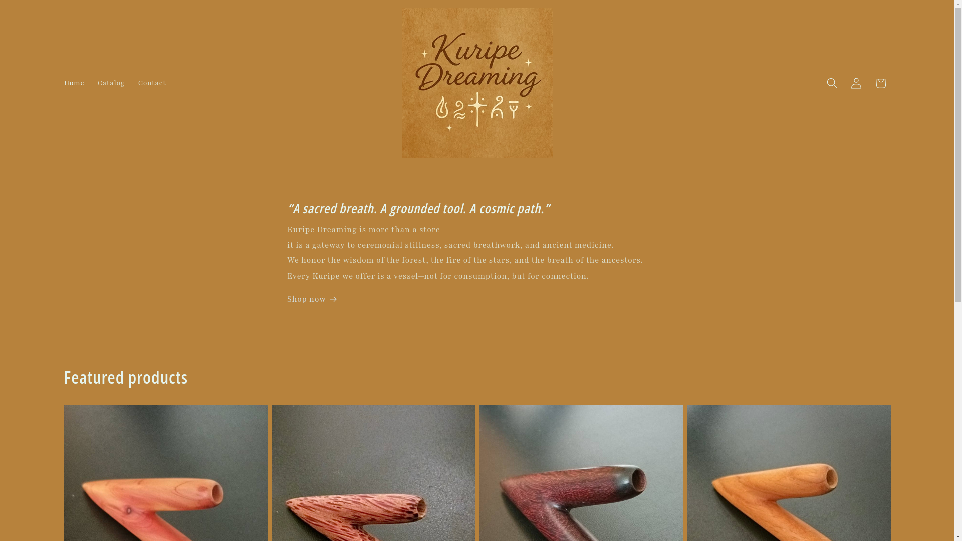 website screenshot of https://kuripedreaming.com/