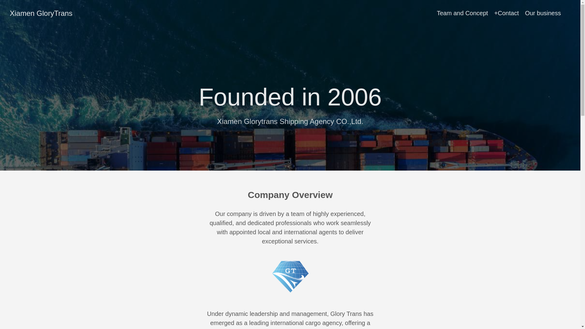 website screenshot of https://glorytrans.pages.dev/