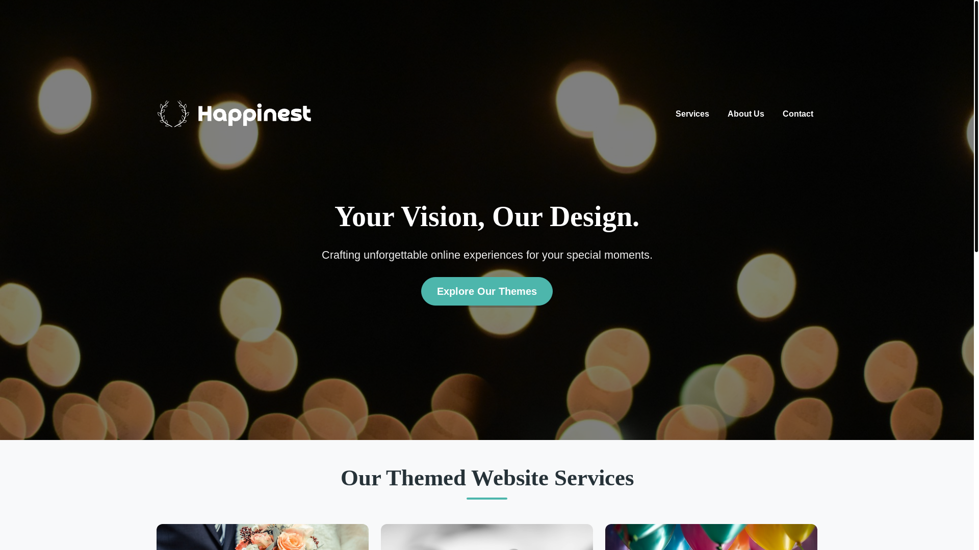 website screenshot of https://happinest-cgb.pages.dev/