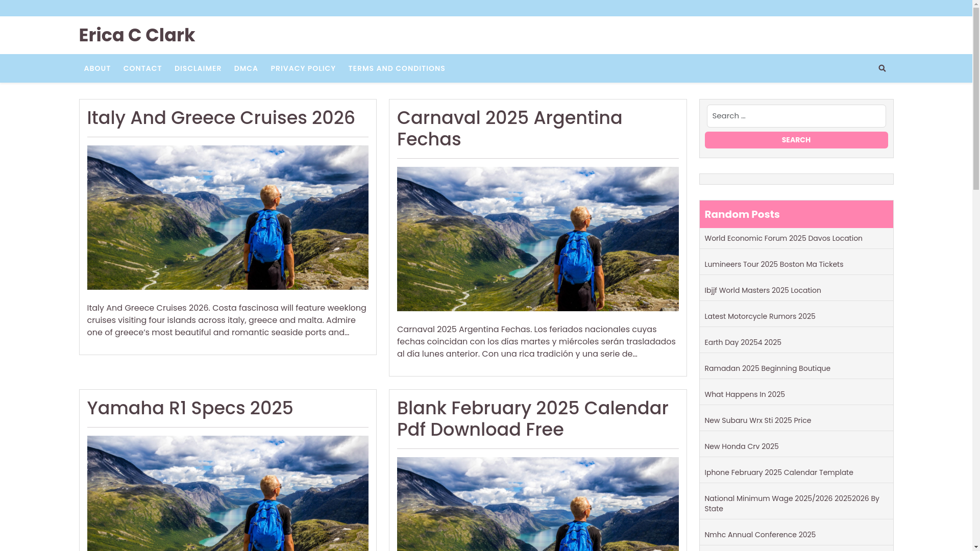 website screenshot of https://ericacclarkw.pages.dev/