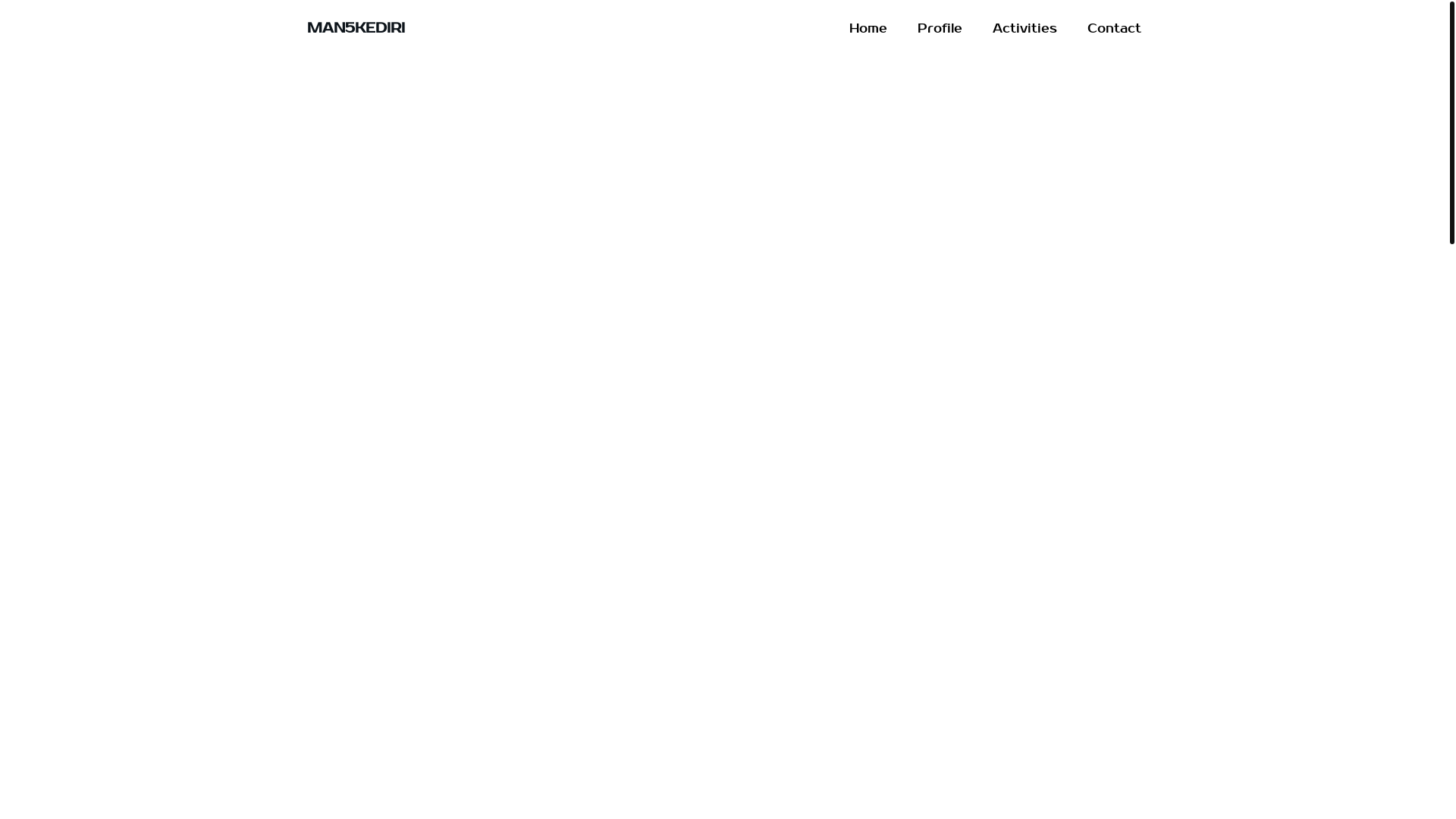 website screenshot of https://man5kediri.web.id/