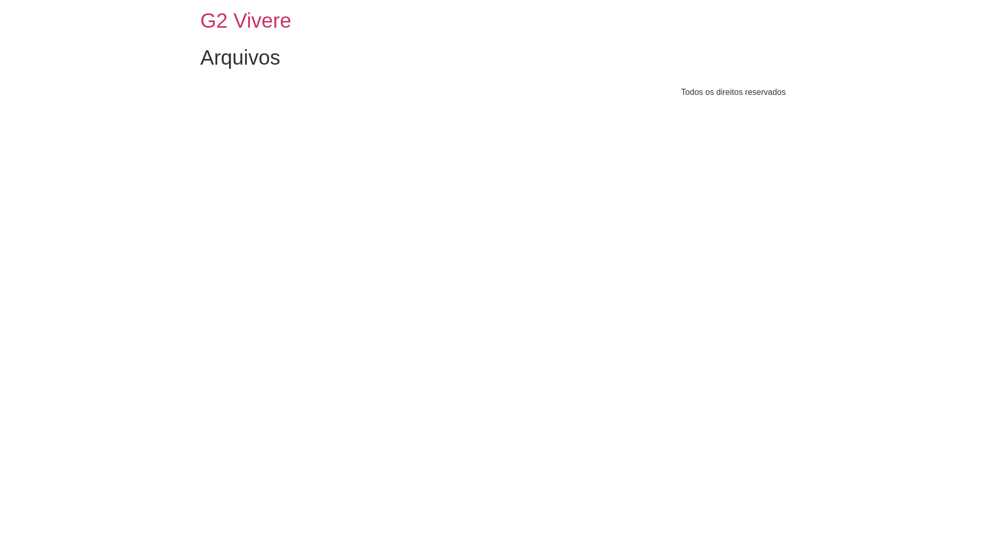 website screenshot of https://g2vivere.com/