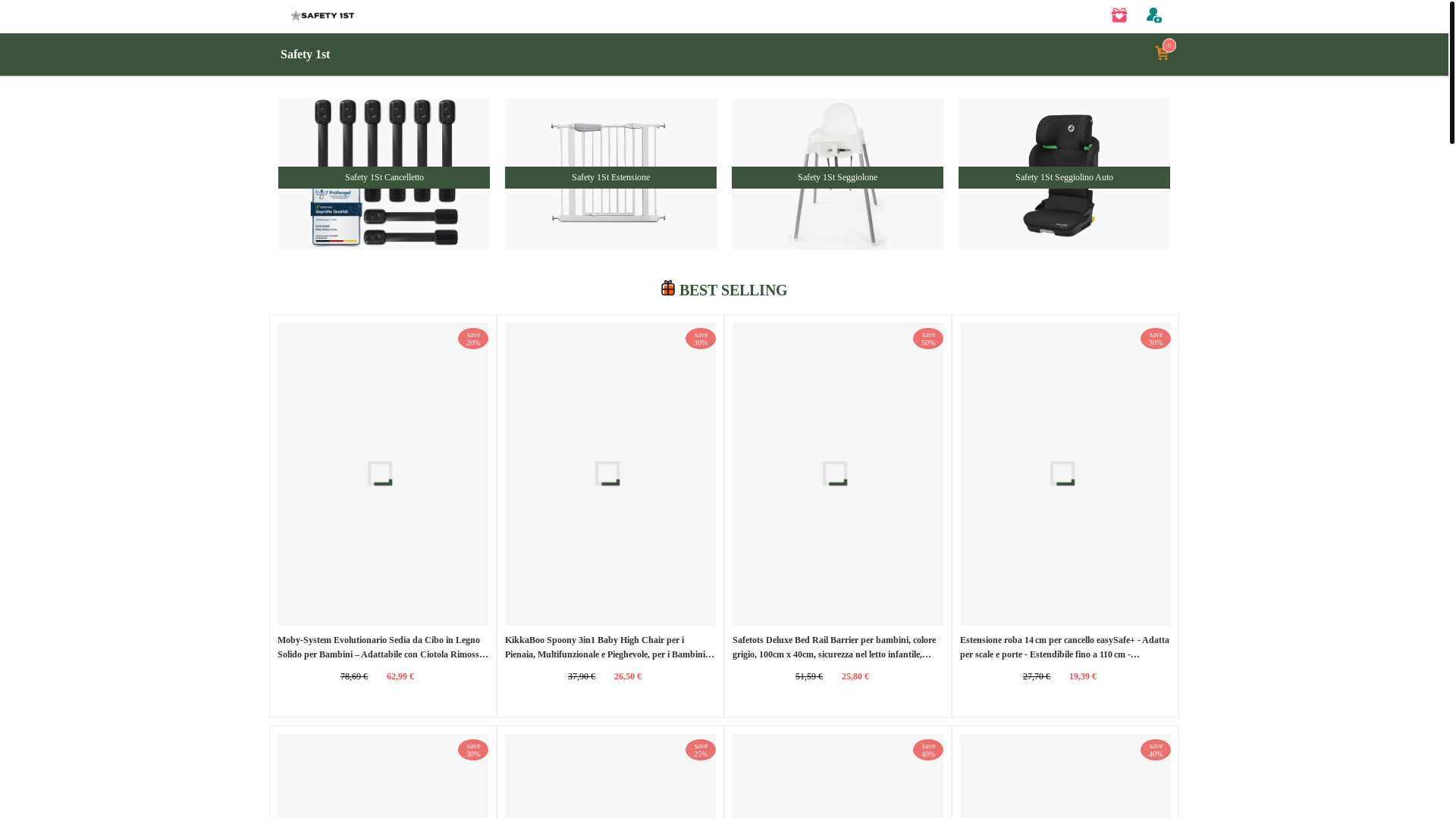 website screenshot of https://safetblakecenter.shop/