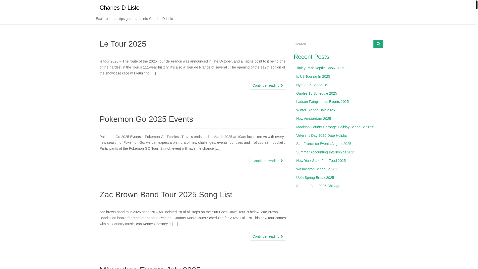 website screenshot of https://charlesdlislem.pages.dev/