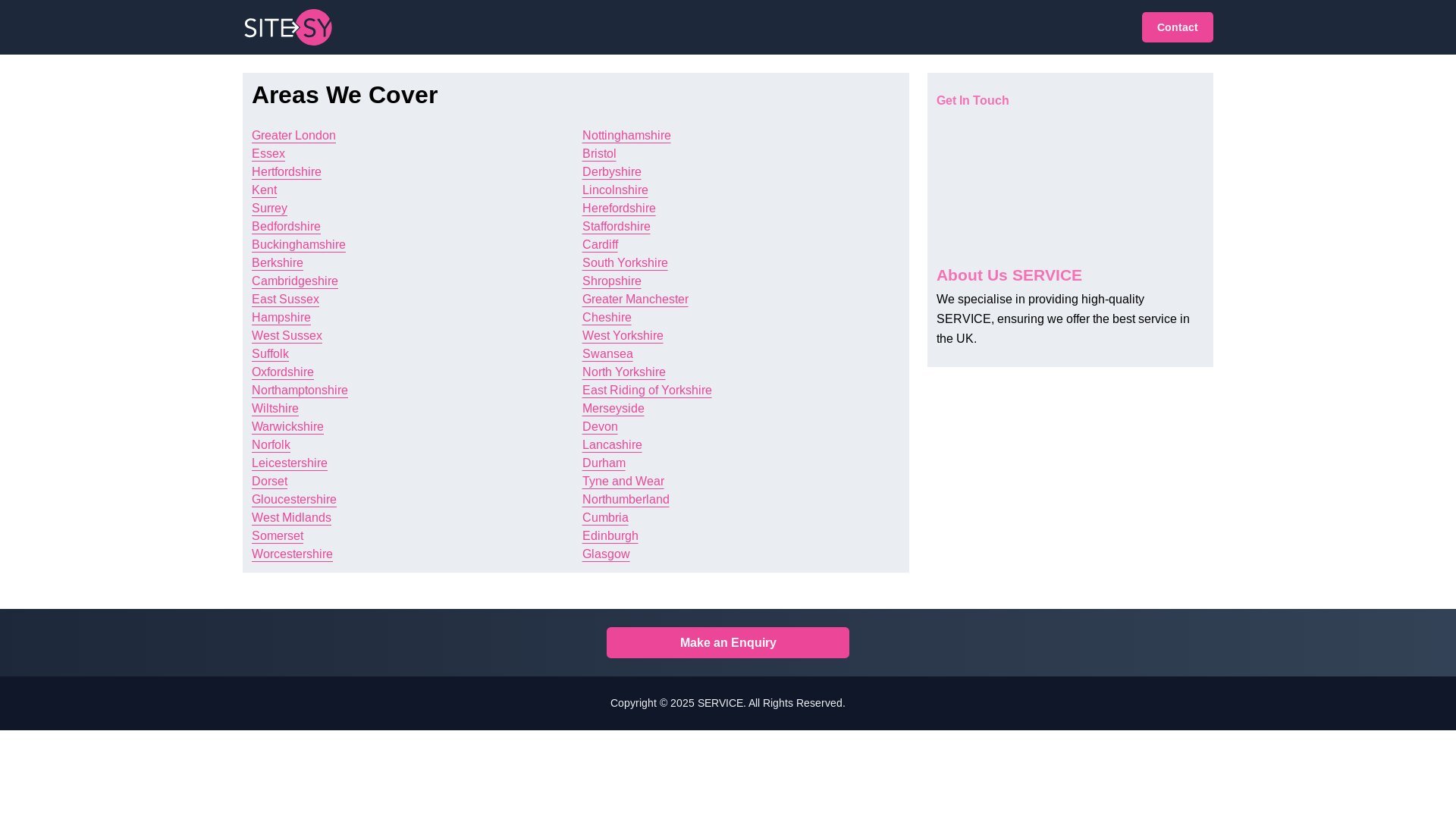 website screenshot of https://industrial-cold-rooms.co.uk/