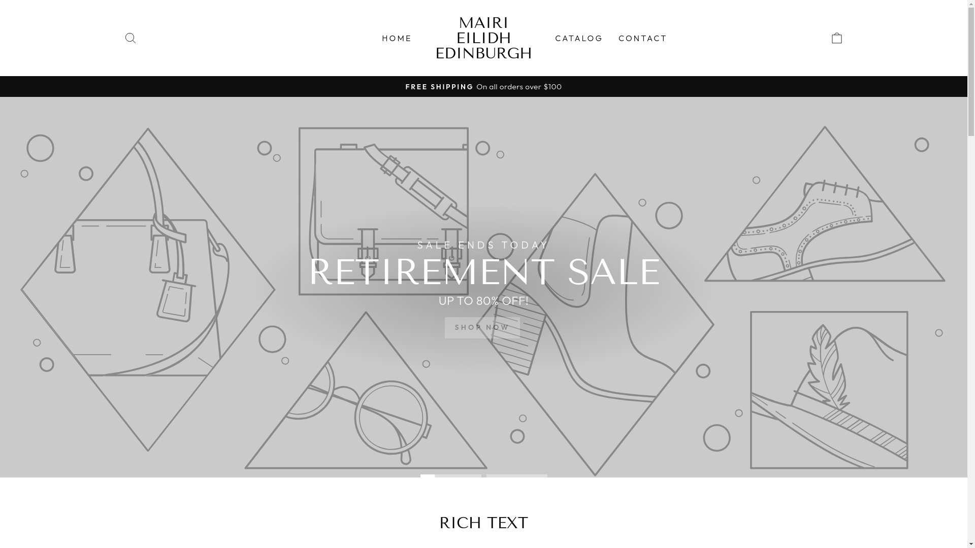 website screenshot of https://mairieilidh-edinburgh.scot/