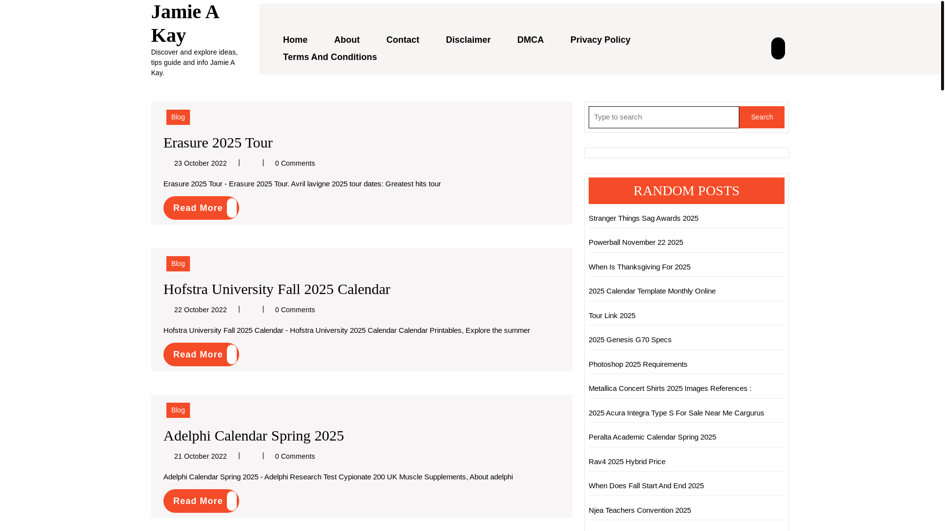 website screenshot of https://jamieakay.pages.dev/