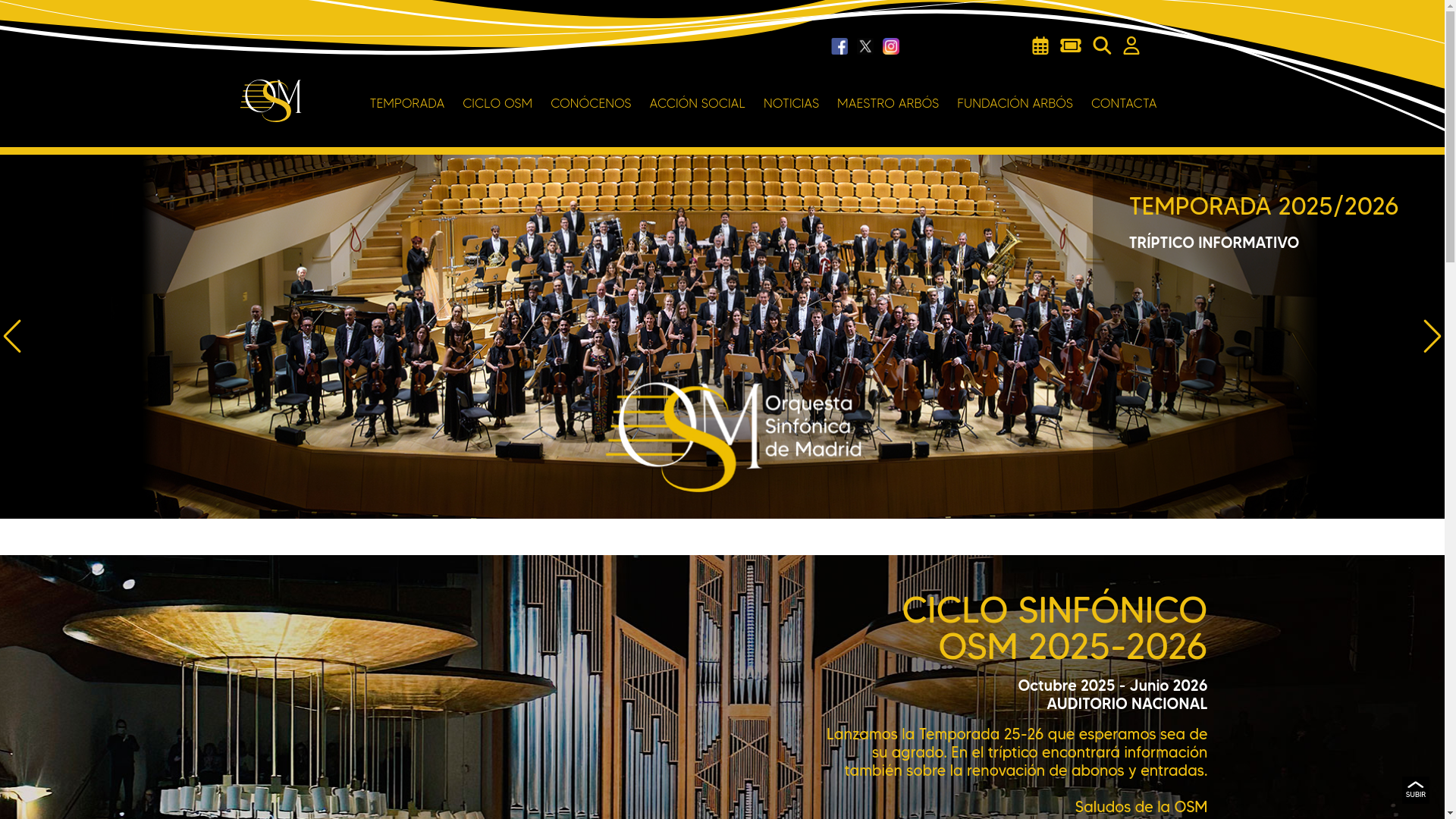 website screenshot of https://osm.es/