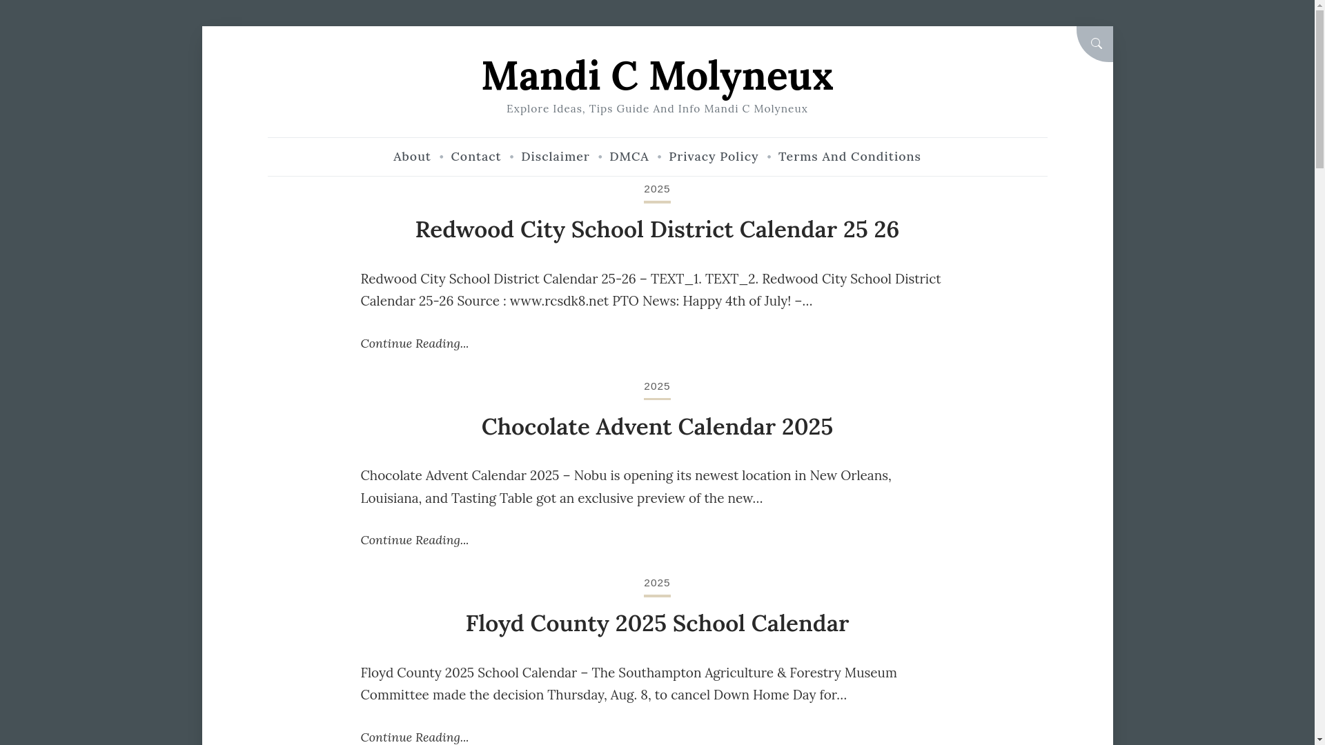 website screenshot of https://mandicmolyneuxr.pages.dev/