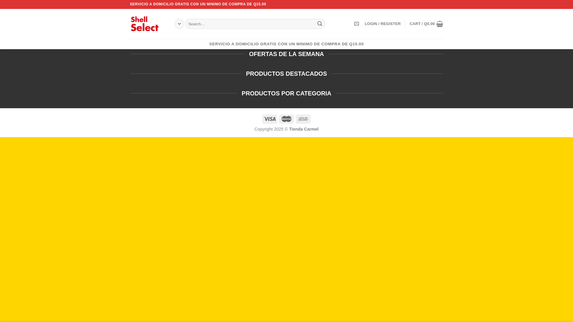 website screenshot of https://tiendaauroraoficial.com/