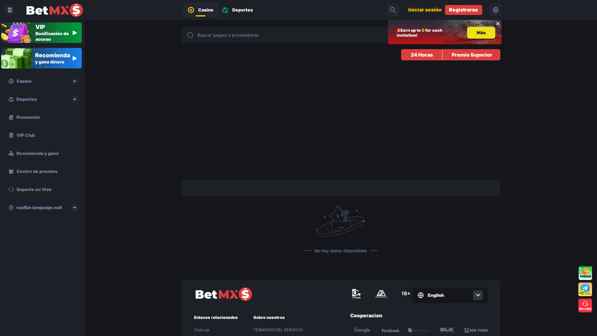 website screenshot of https://mexgana-eu.top/