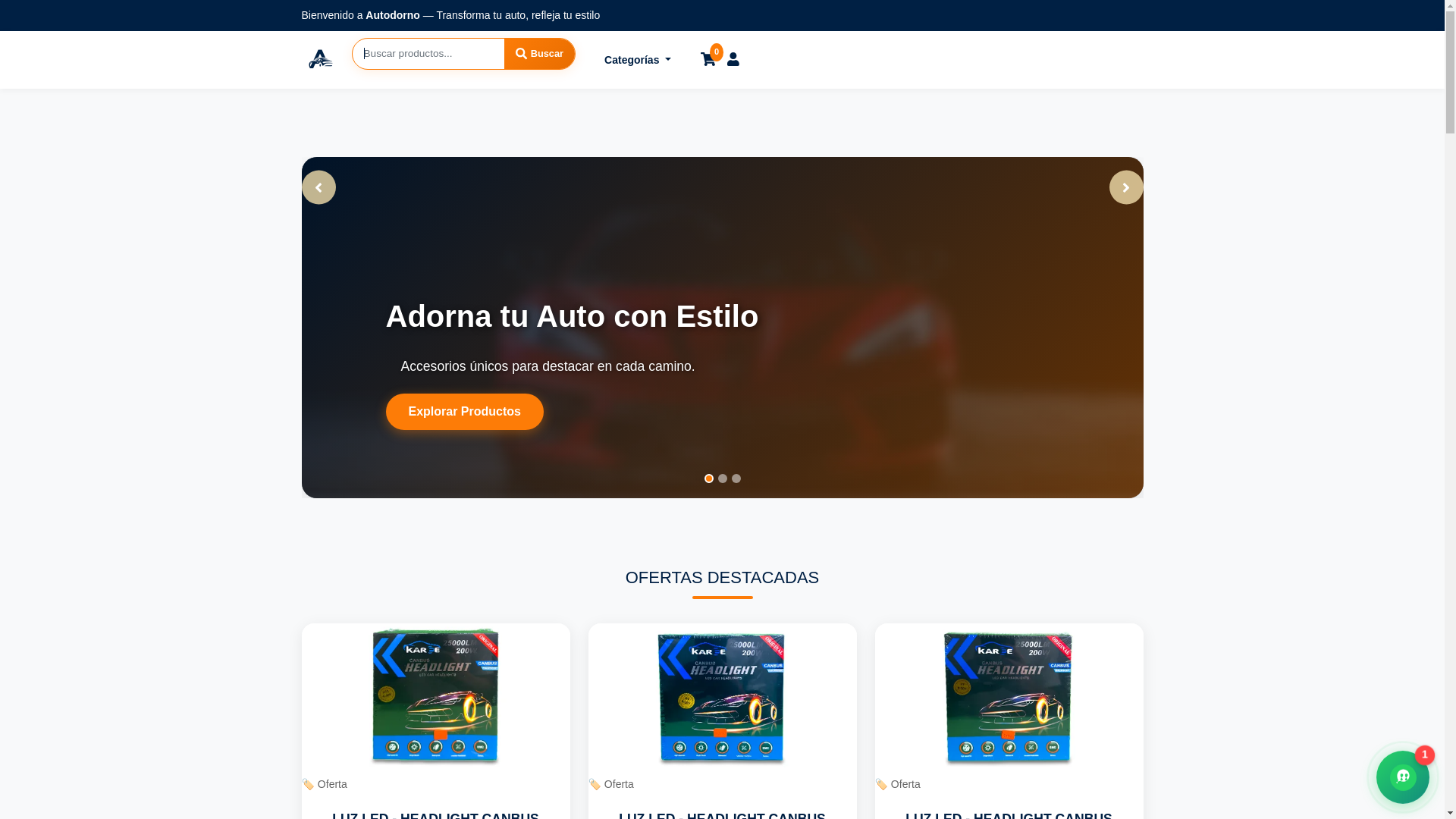 website screenshot of https://autodorno.com/