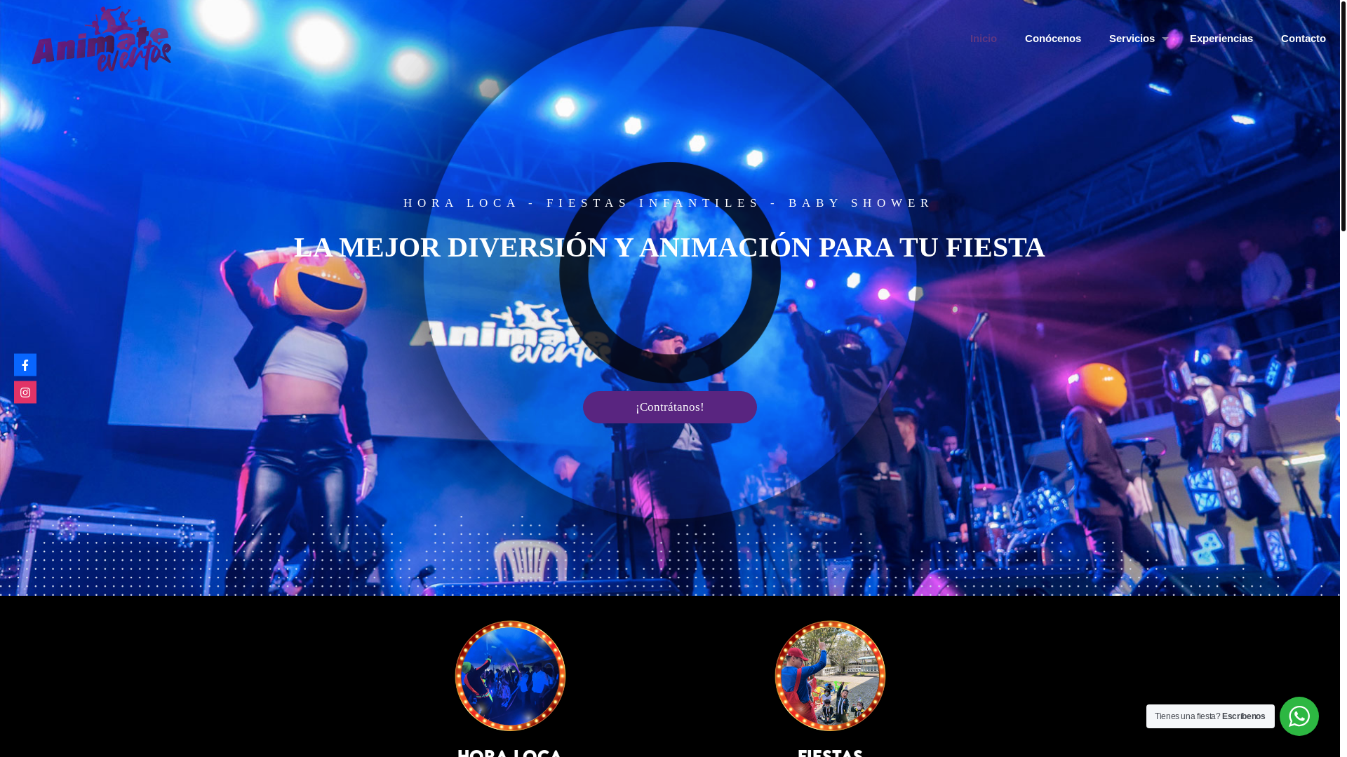 website screenshot of https://horalocaenmadrid.com/