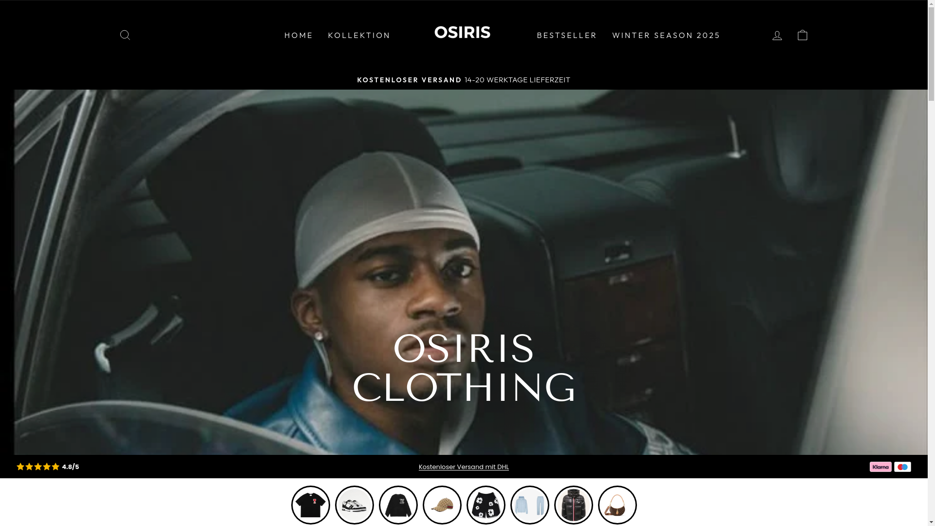 website screenshot of https://osirisclot.com/